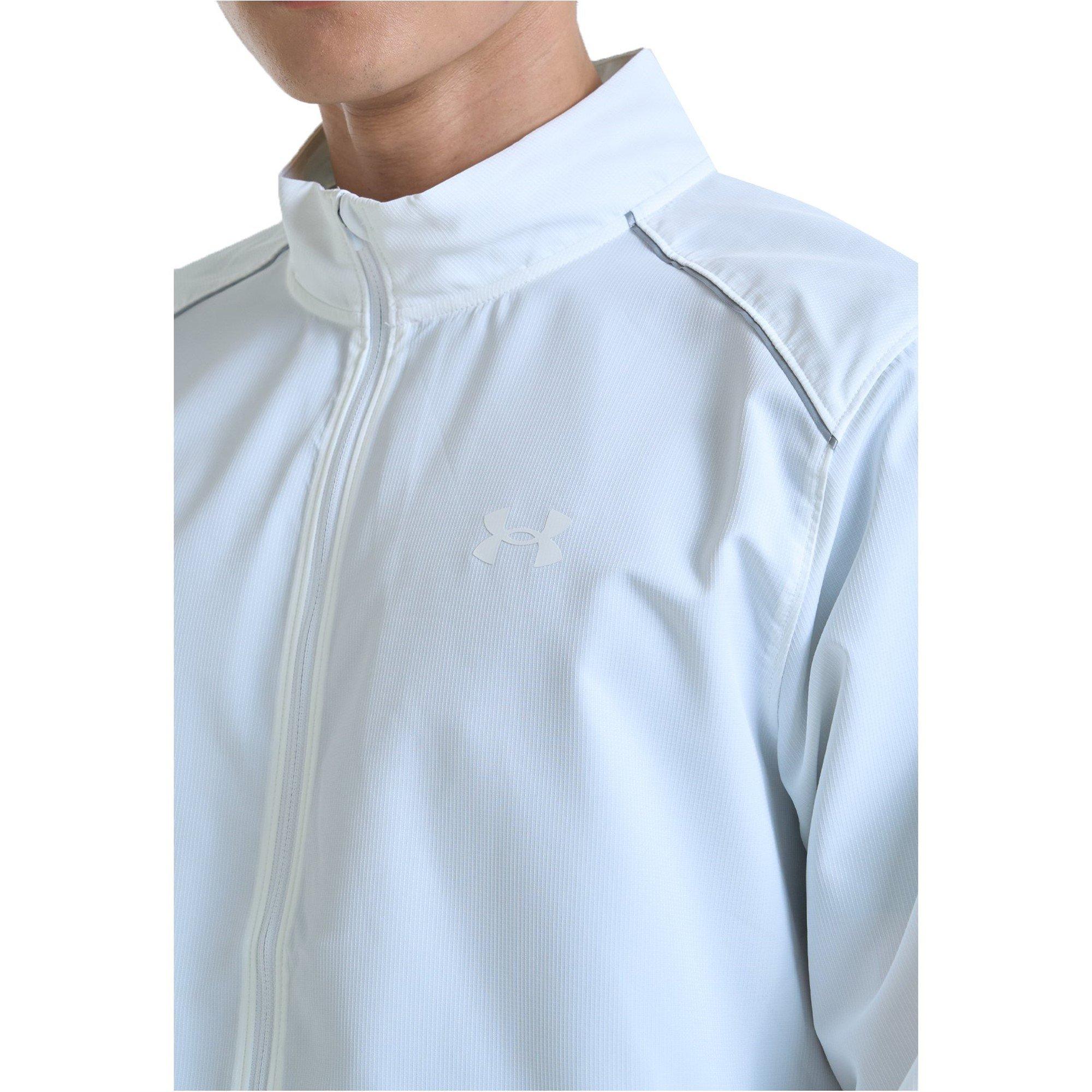 White - Under Armour - Storm Run Performance Jacket - 10