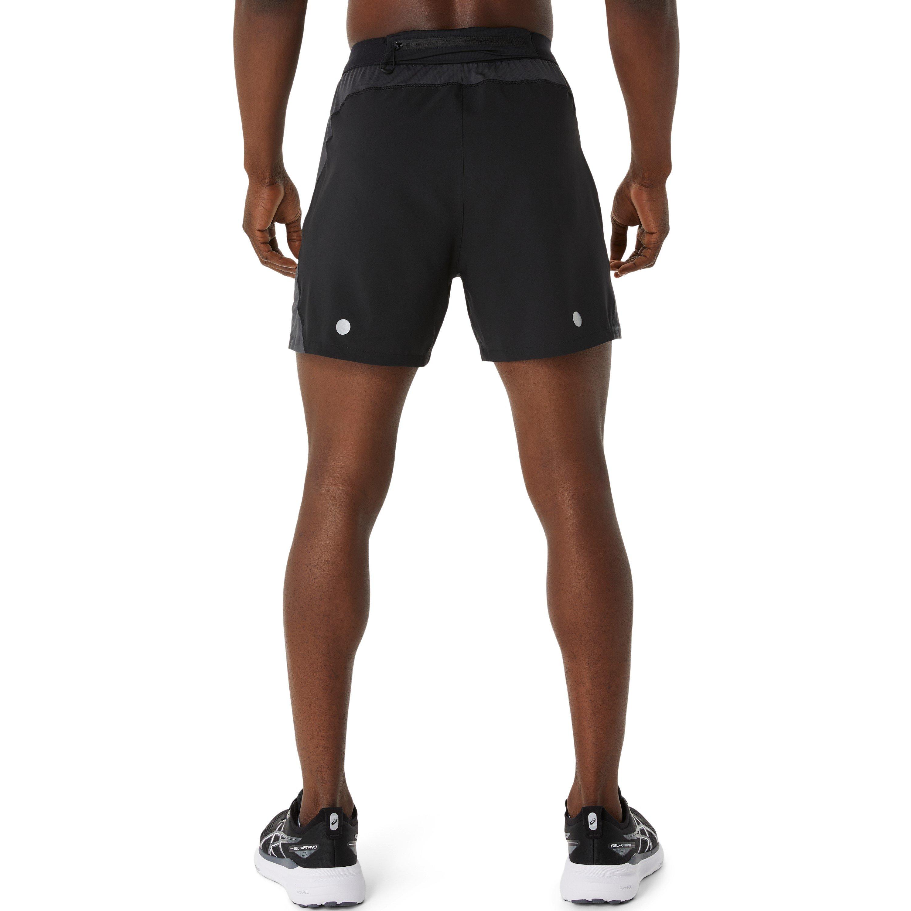 Perf.Black/Grey - Asics - Road 5In Short Sn54 - 2