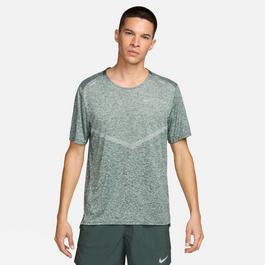 Nike Dri FIT Rise 365 Mens Short Sleeve Running Top