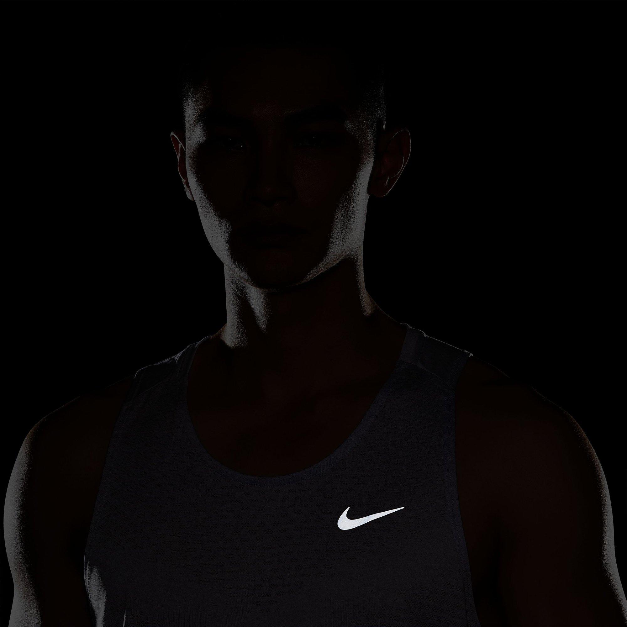 Ghost/Ref.Silv - Nike - Stride Mens Dri-FIT ADV Running Tank Top - 7