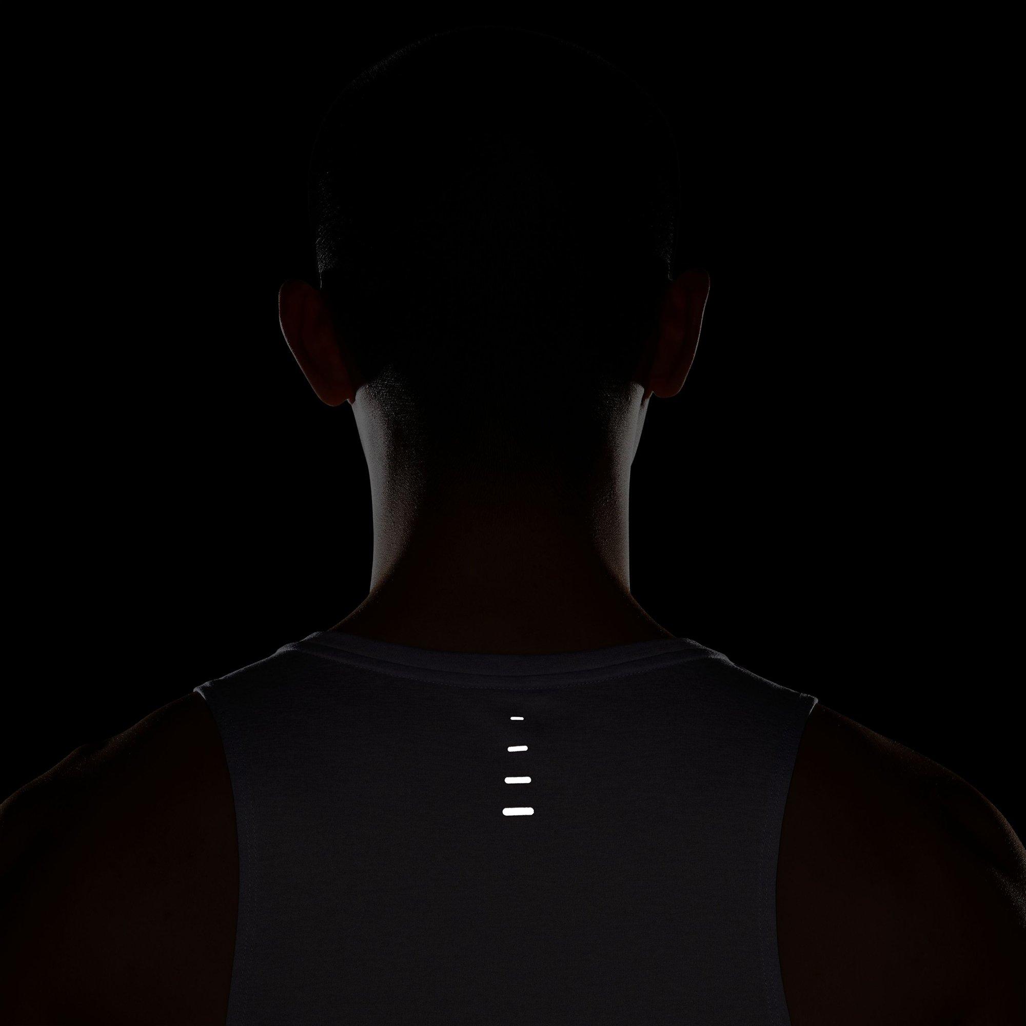 Ghost/Ref.Silv - Nike - Stride Mens Dri-FIT ADV Running Tank Top - 8