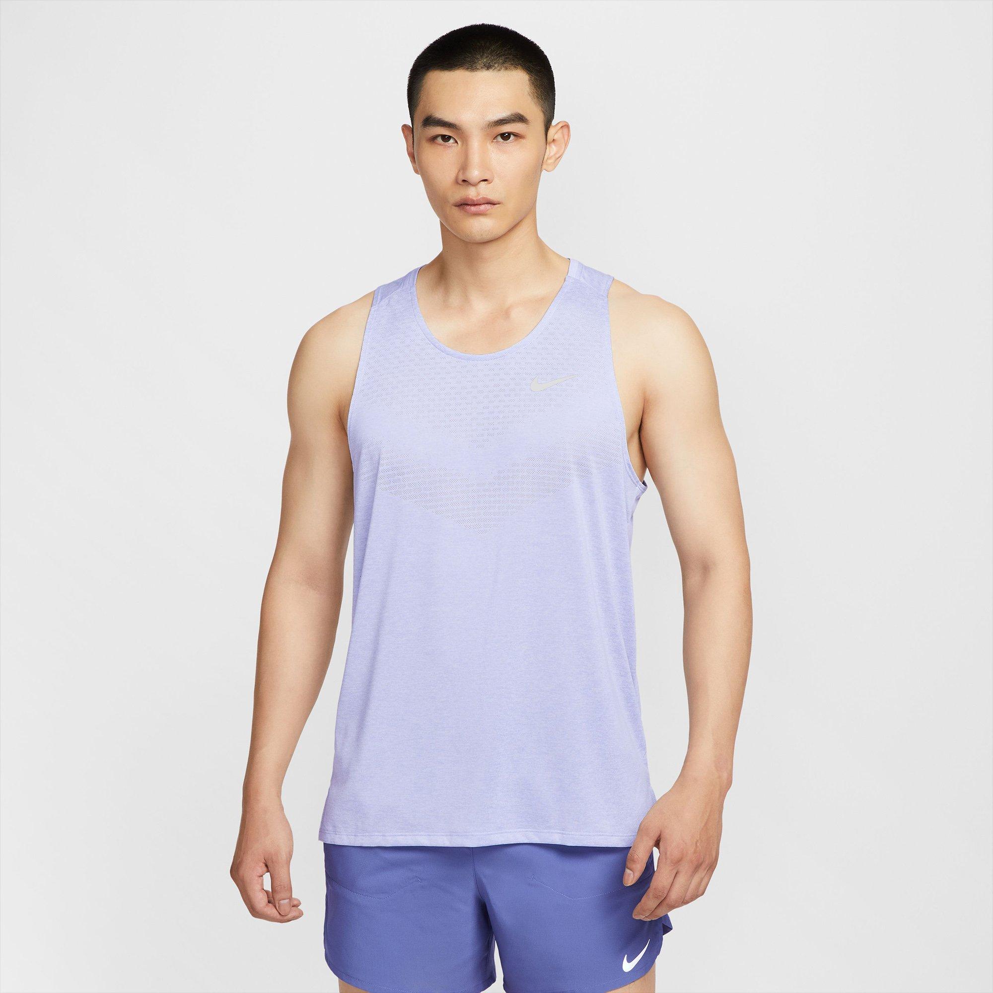 Ghost/Ref.Silv - Nike - Stride Mens Dri-FIT ADV Running Tank Top - 9