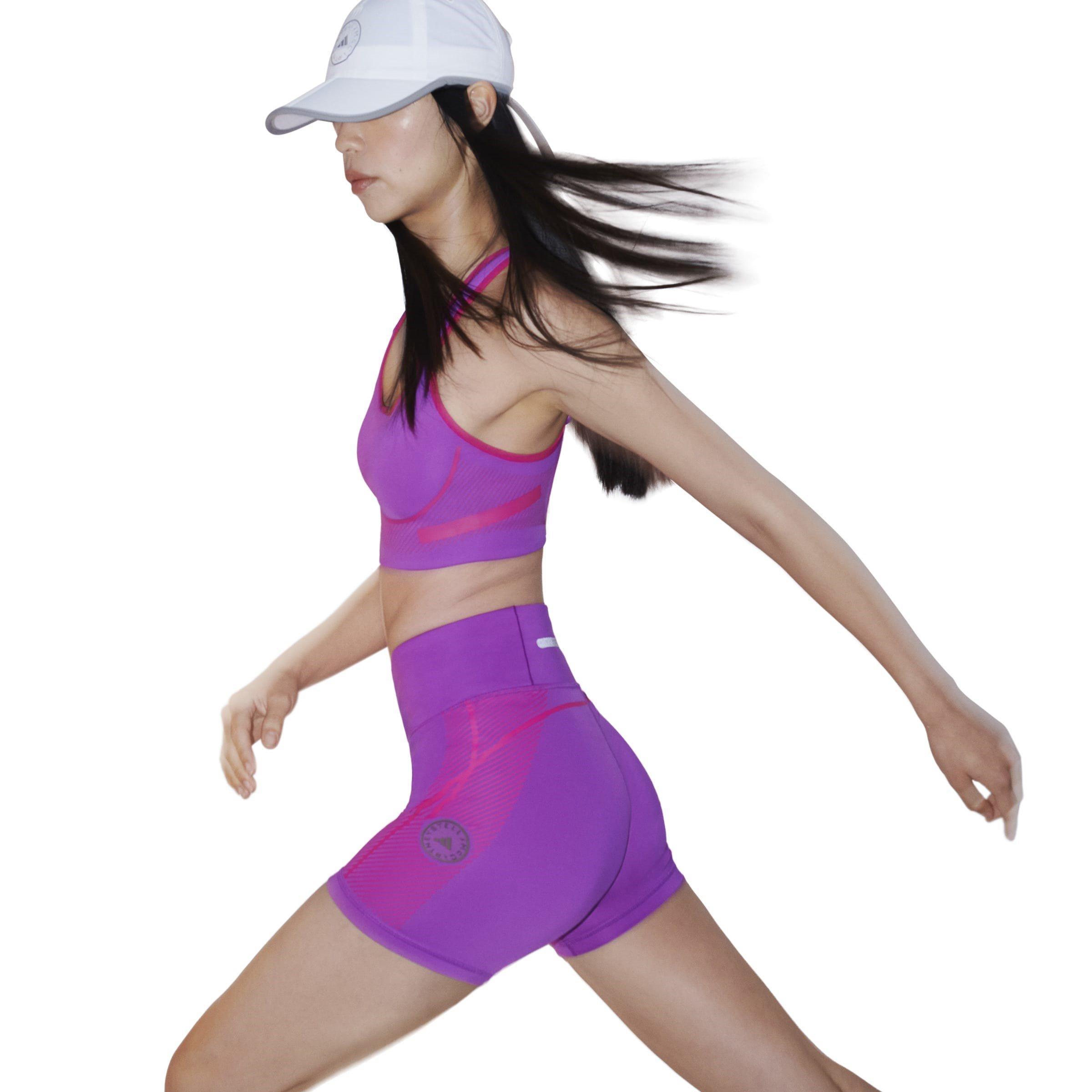 Shock Purple - adidas - Performance Running Shorts - 3