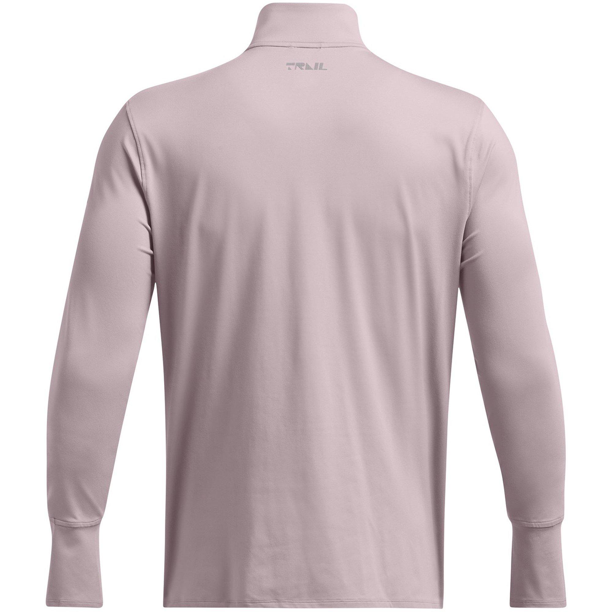 Grey - Under Armour - Long-Sleeve Performance Running Top - 6