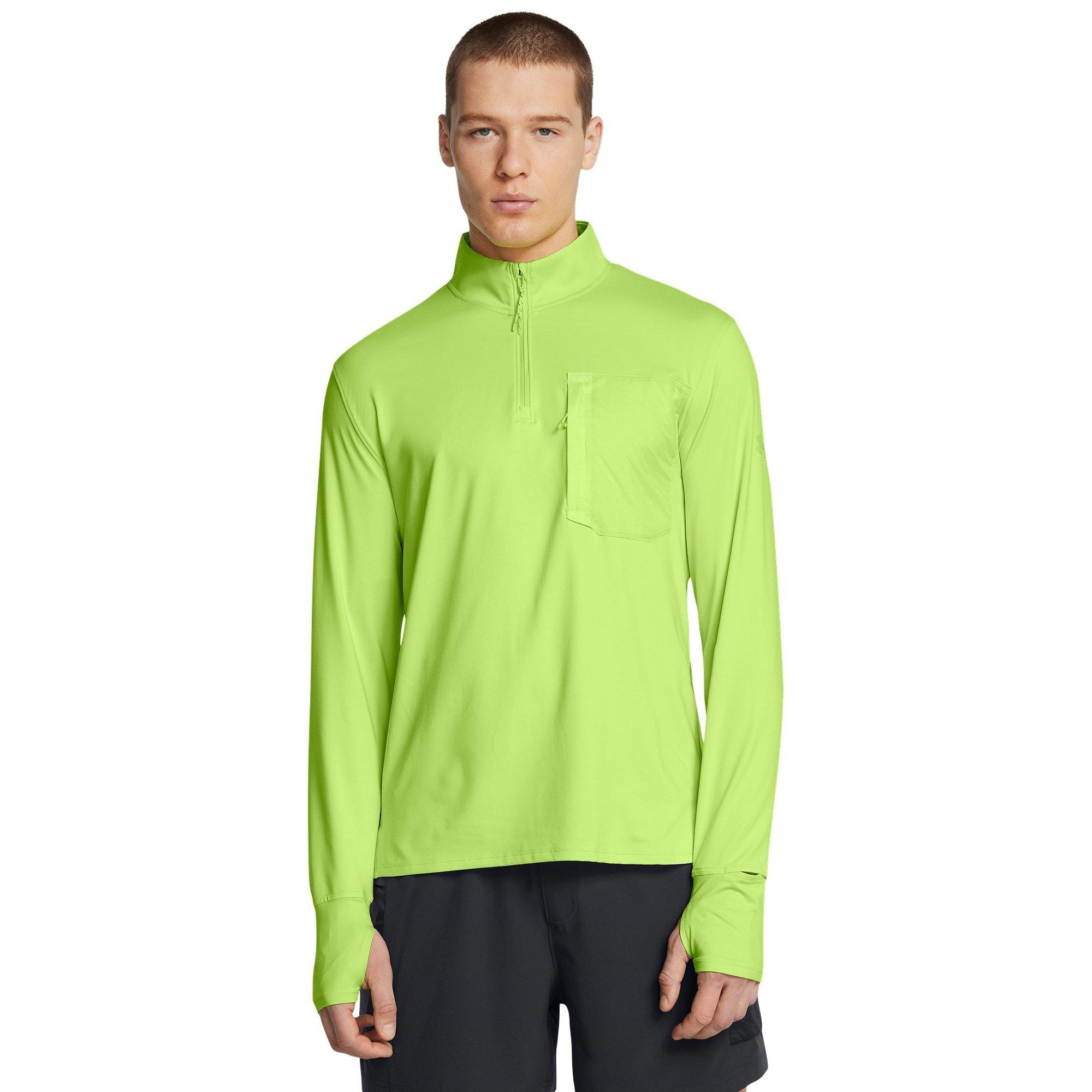 Groen - Under Armour - Long Sleeve Breathable Performance Running Top - 3