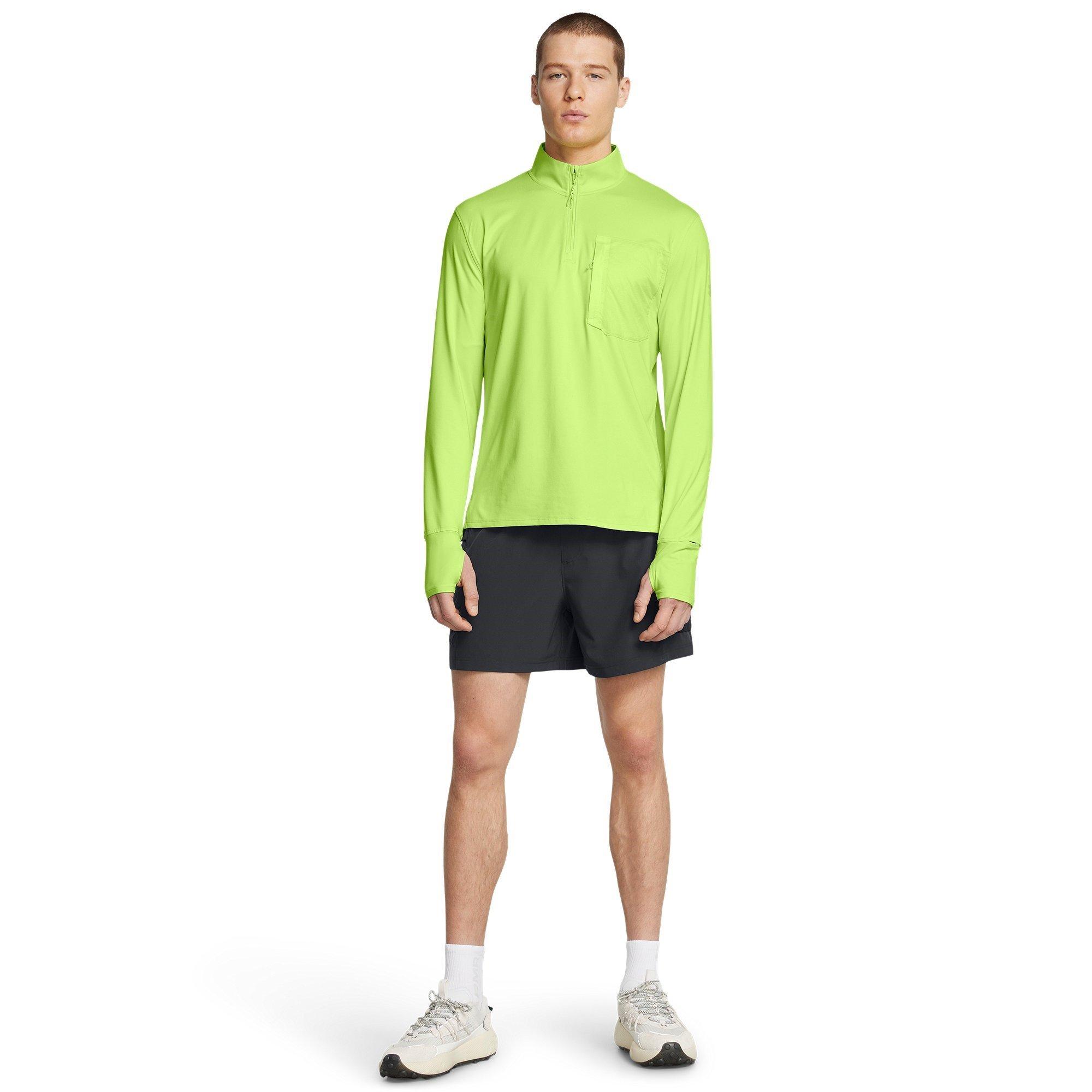 Groen - Under Armour - Long Sleeve Breathable Performance Running Top - 6