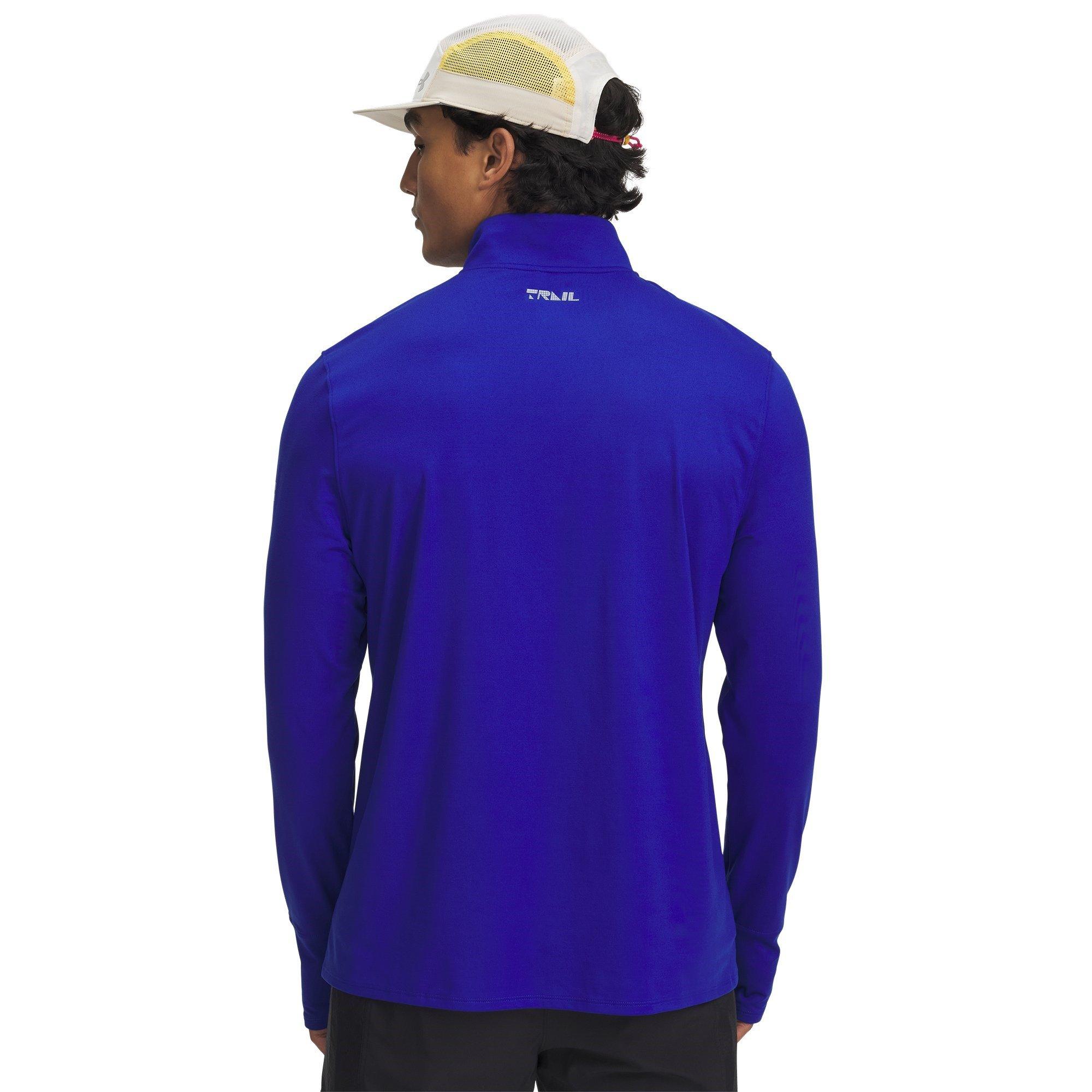 Blauw - Under Armour - Men's Long-Sleeve Performance Running Top - 2