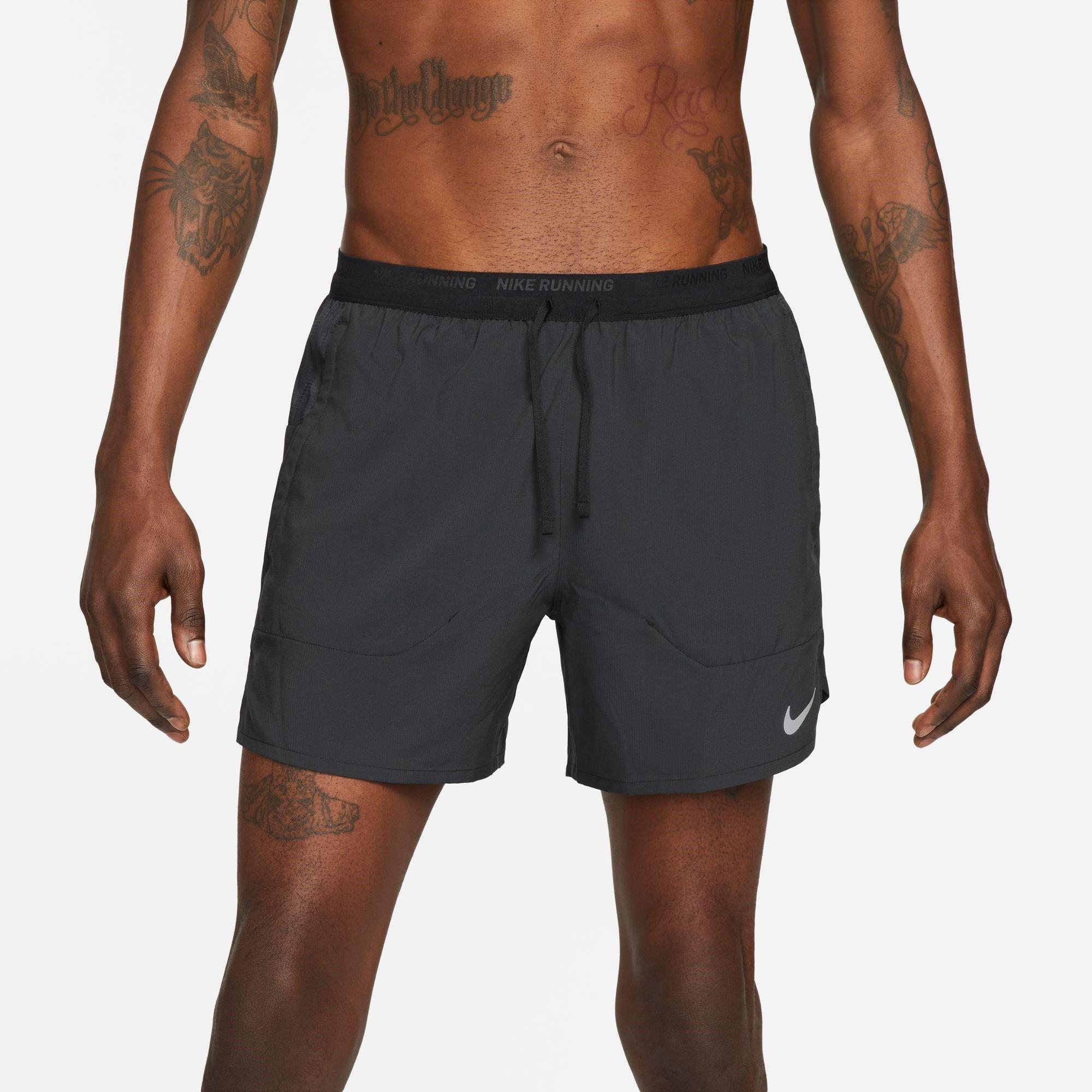 BLACK/BLACK/REF - Nike - Dri-FIT Stride Men's 5 Brief-Lined Running Shorts - 1