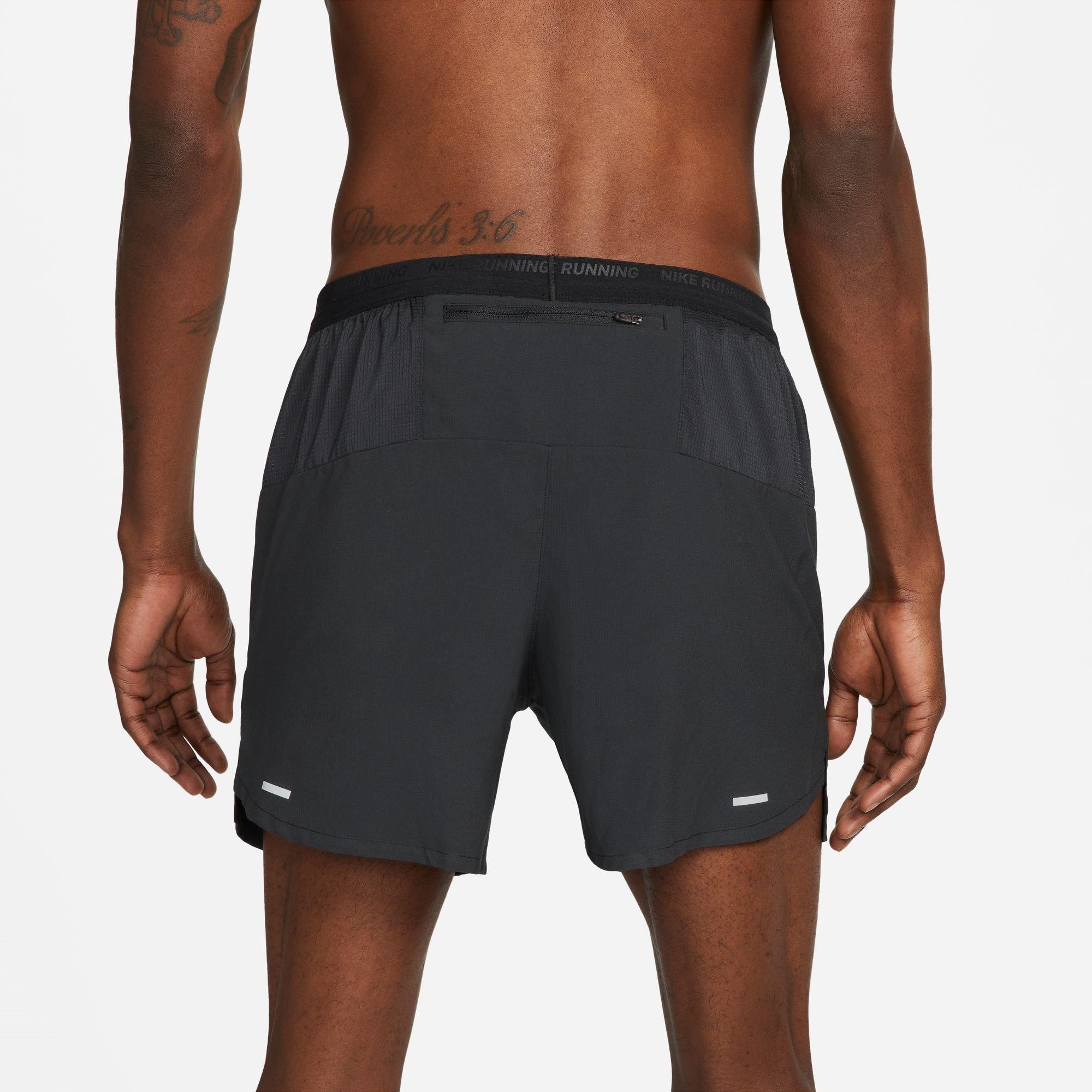 BLACK/BLACK/REF - Nike - Dri-FIT Stride Men's 5 Brief-Lined Running Shorts - 2