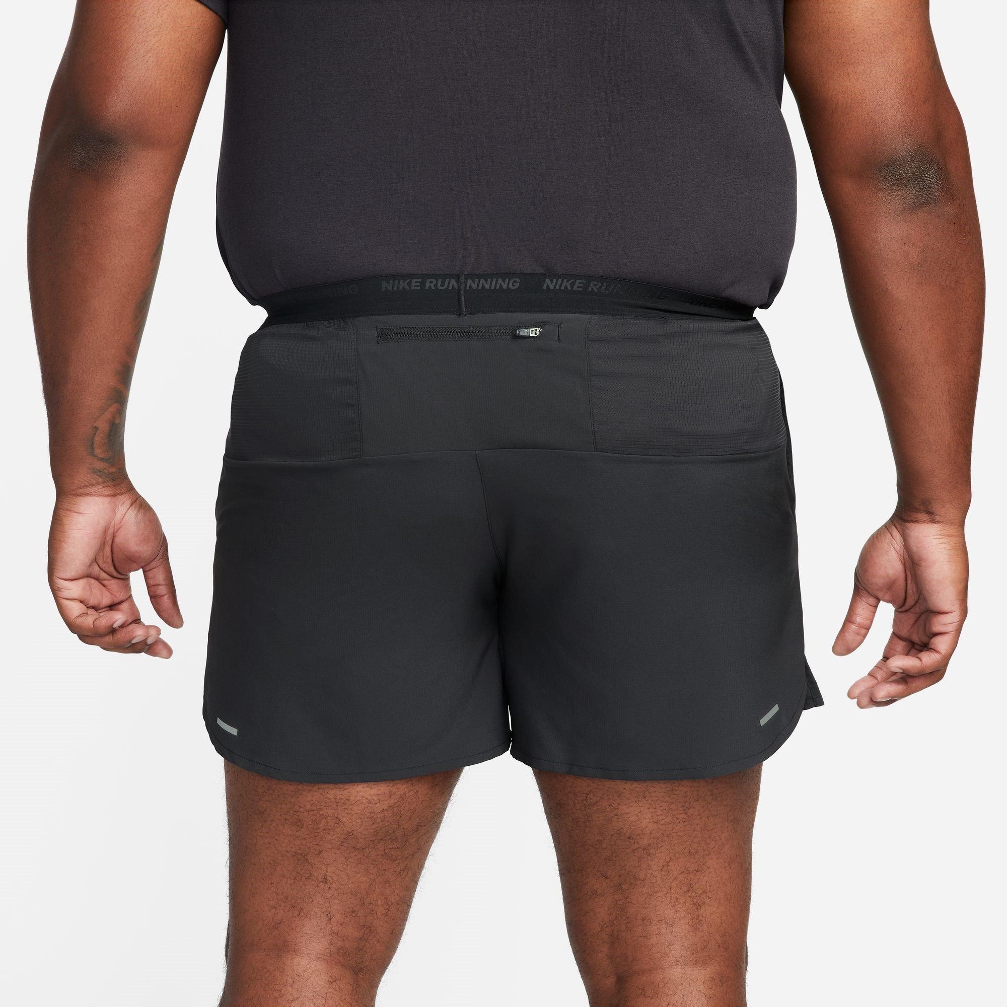 BLACK/BLACK/REF - Nike - Dri-FIT Stride Men's 5 Brief-Lined Running Shorts - 11