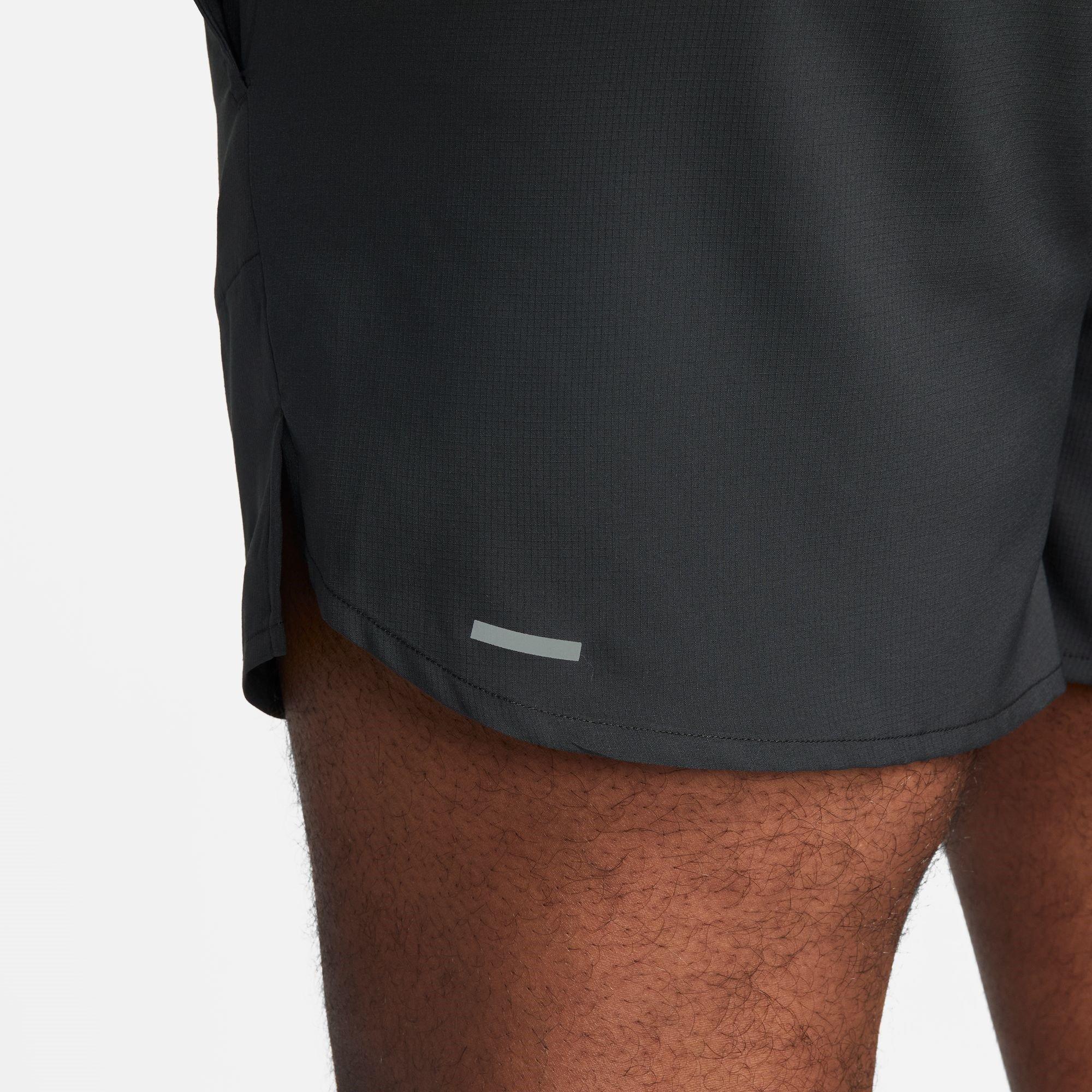 BLACK/BLACK/REF - Nike - Dri-FIT Stride Men's 5 Brief-Lined Running Shorts - 14