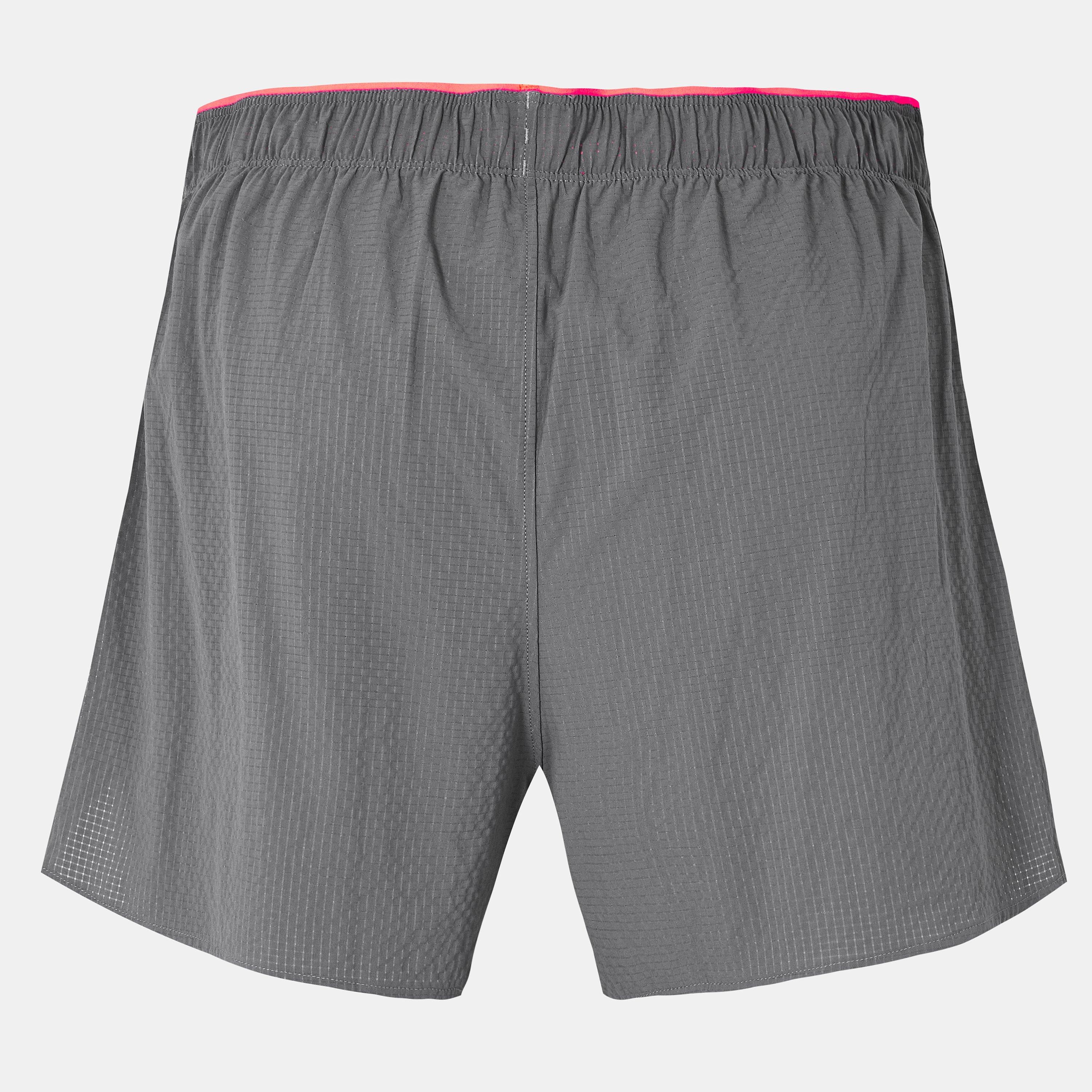 Grey/Red - New Balance - Men's Performance Running Shorts - 2