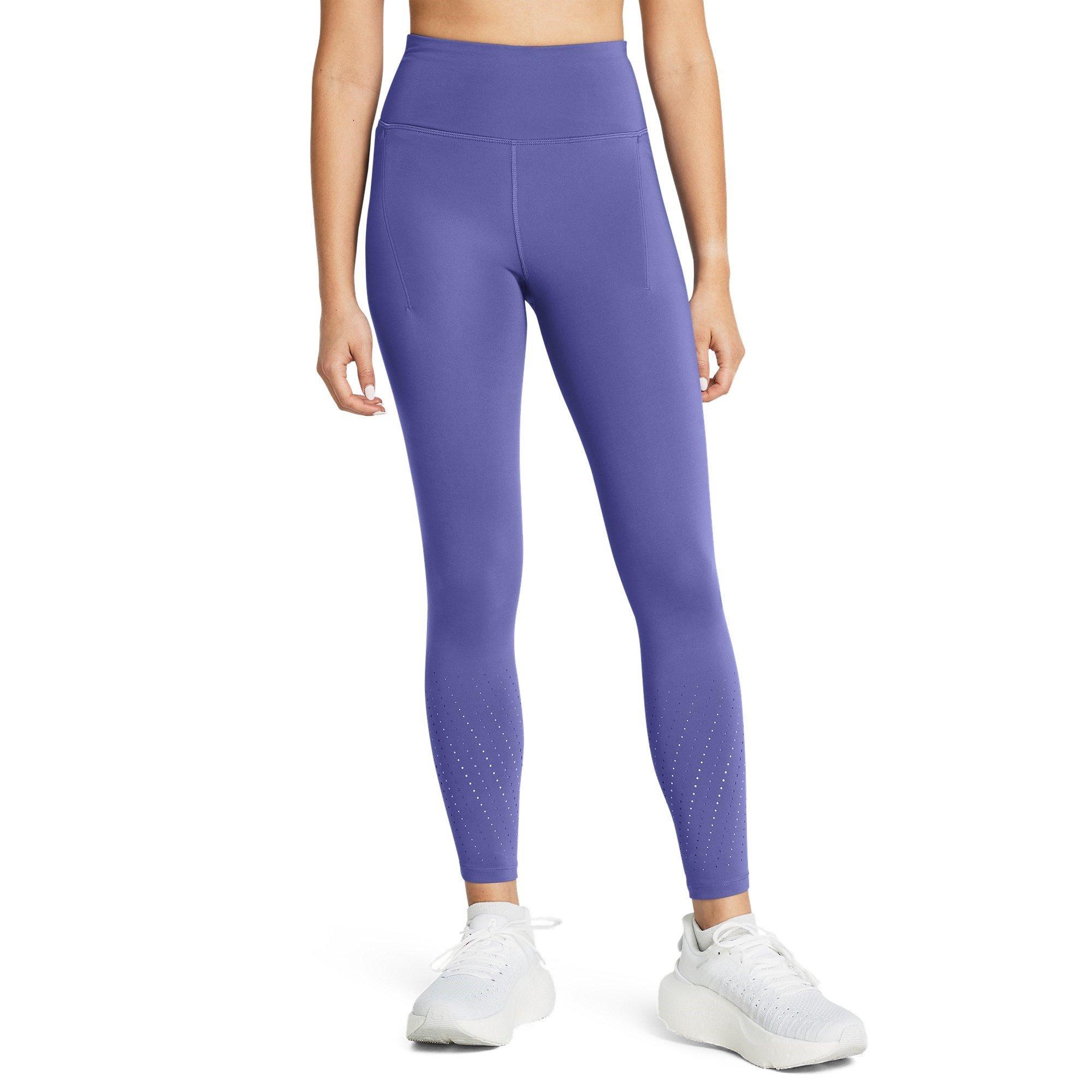 Purple - Under Armour - Women's Launch Elite Ankle Tights - 3