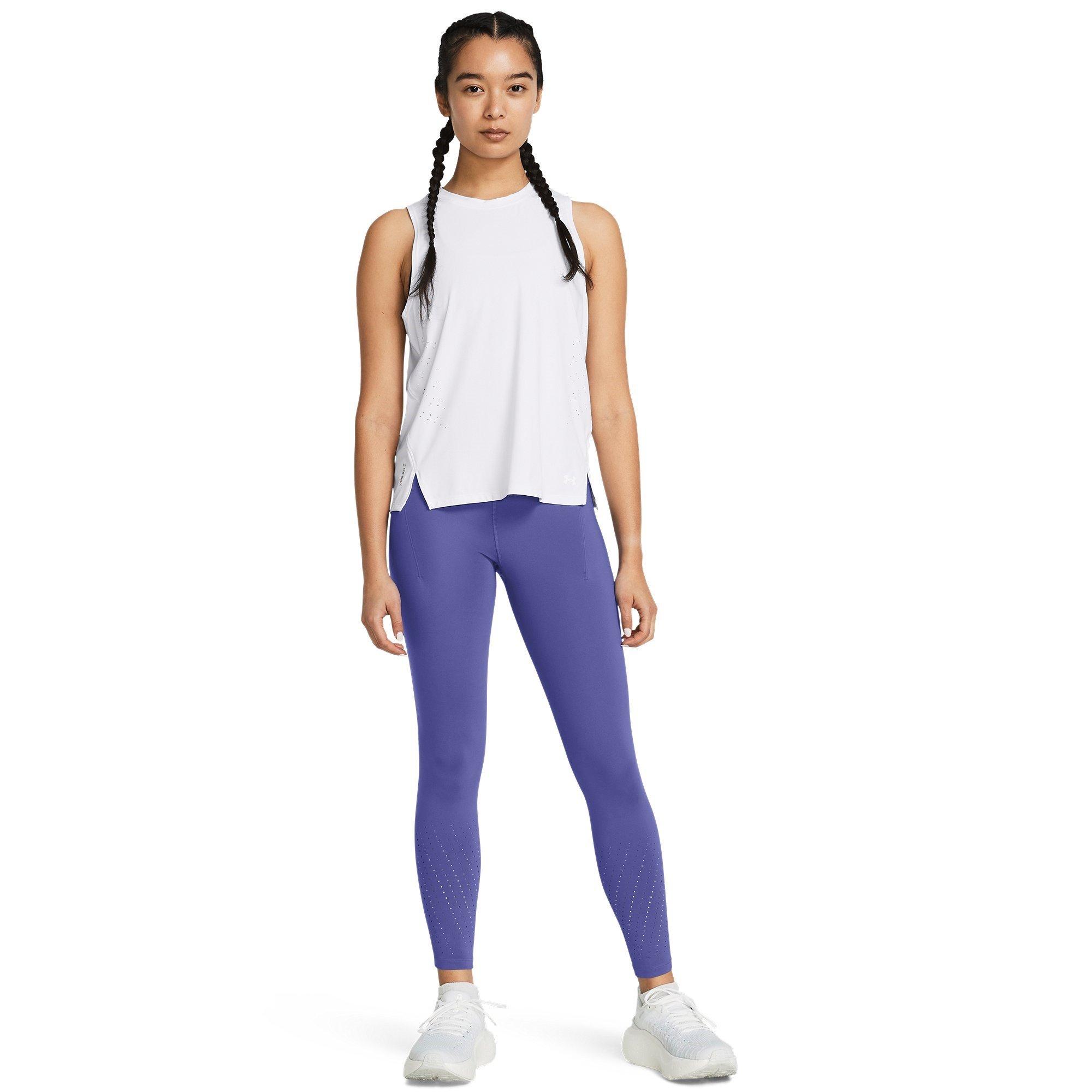 Purple - Under Armour - Women's Launch Elite Ankle Tights - 7