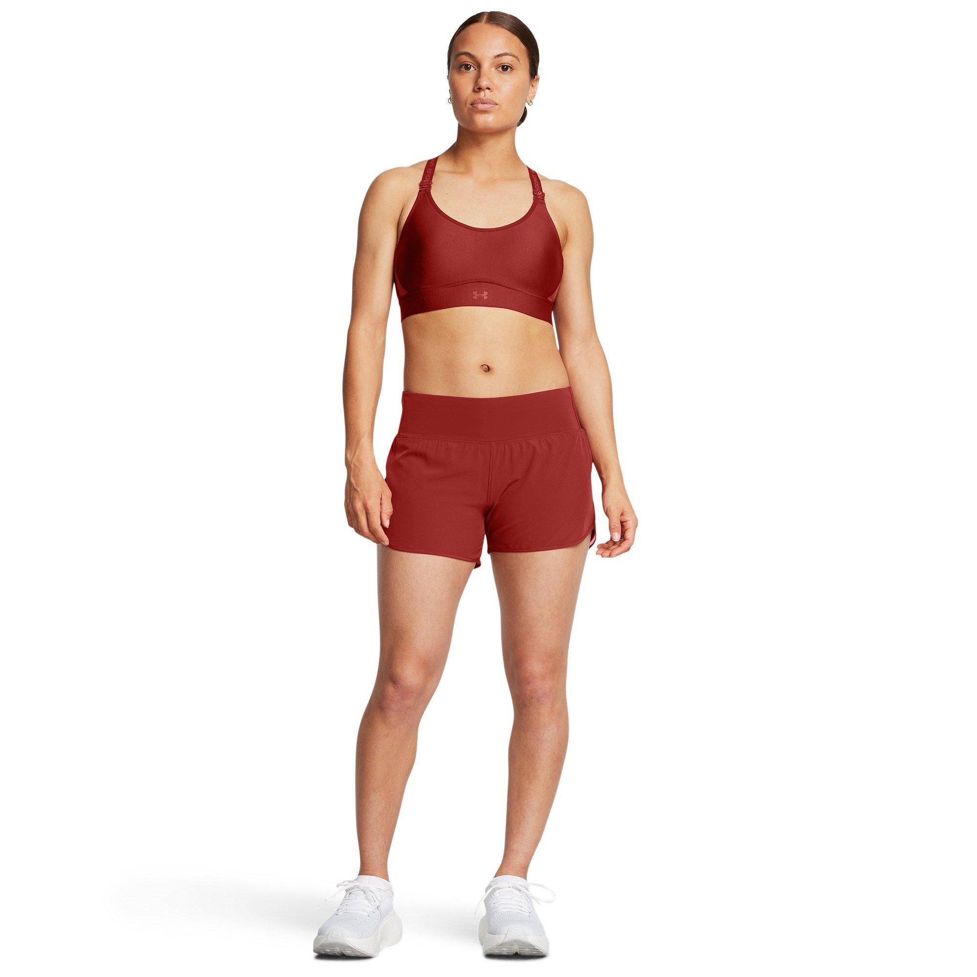 Orange - Under Armour - Women's Launch Pro Performance Running Shorts - 6