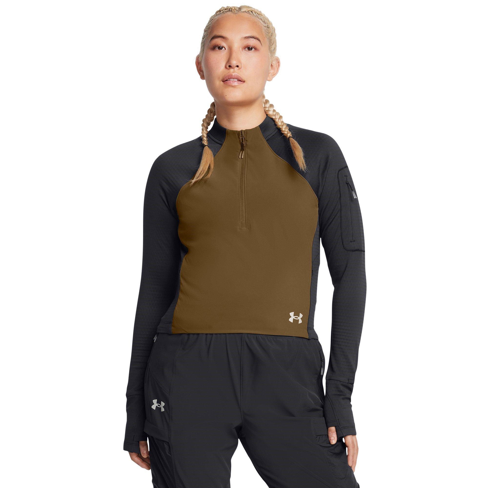 ANTRACITE / CO - Under Armour - Trail Long Sleeve Performance Running Top - 2