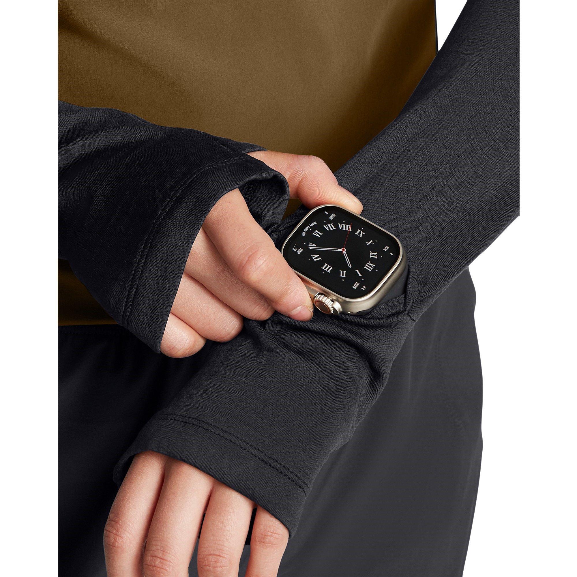 ANTRACITE / CO - Under Armour - Trail Long Sleeve Performance Running Top - 4