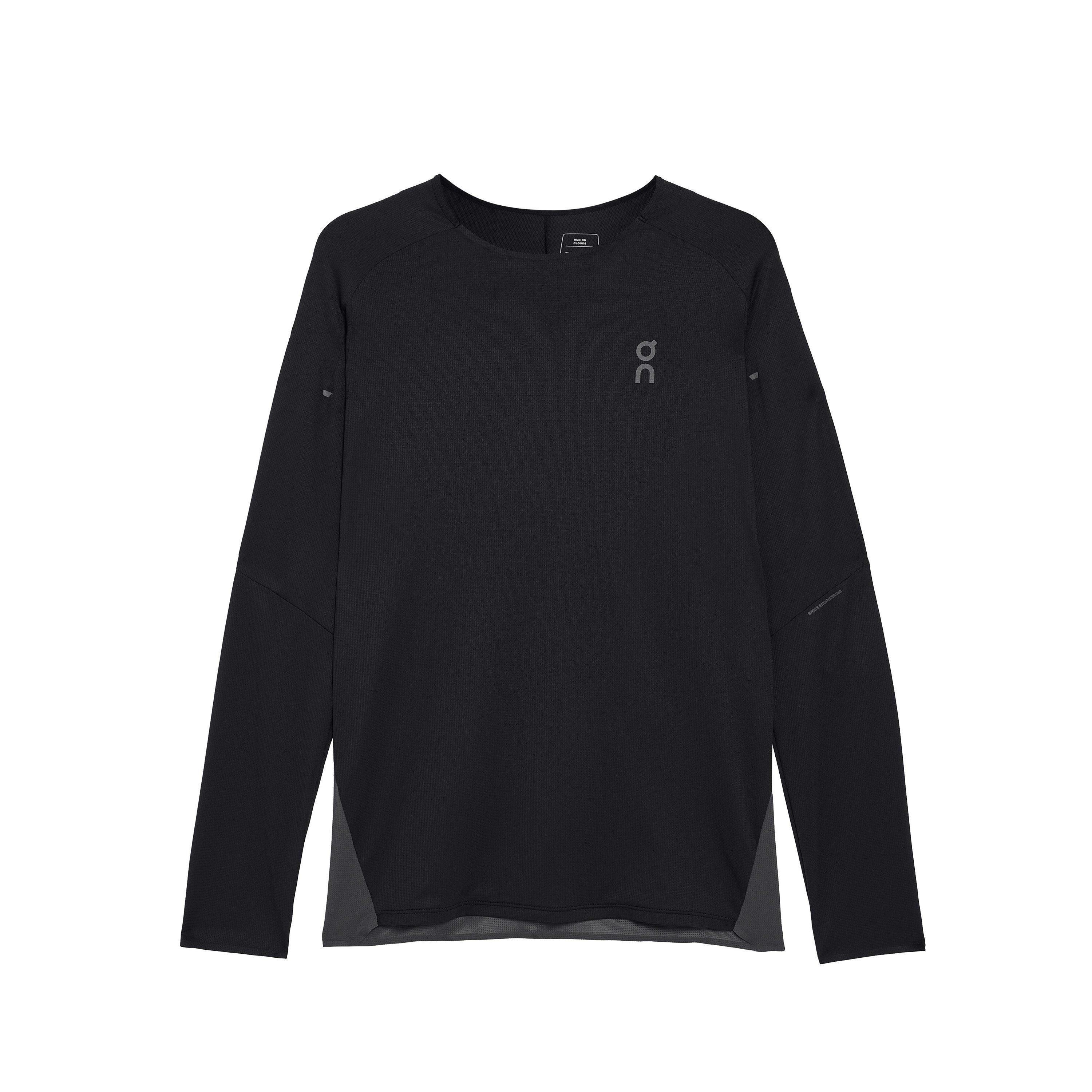 Black/Eclipse - On - Men's Long Sleeve Performance Running Top