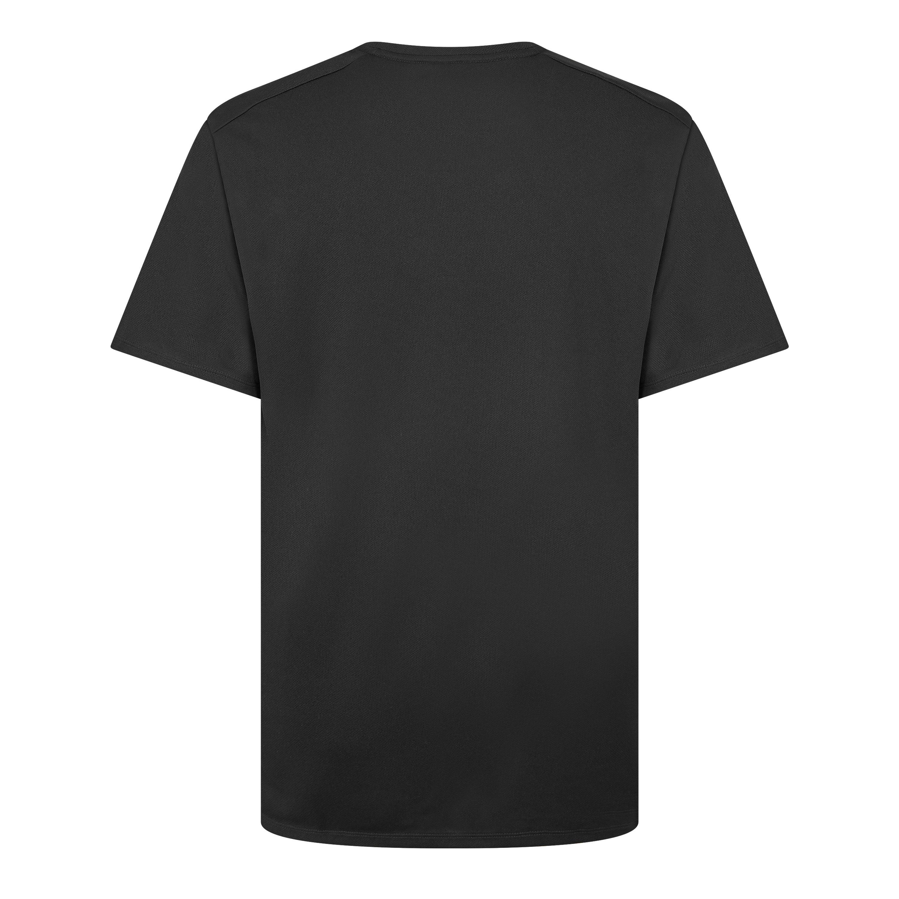 Crni reflektirajući - Nike - Men's Miler Short Sleeve Performance Running T-Shirt - 2