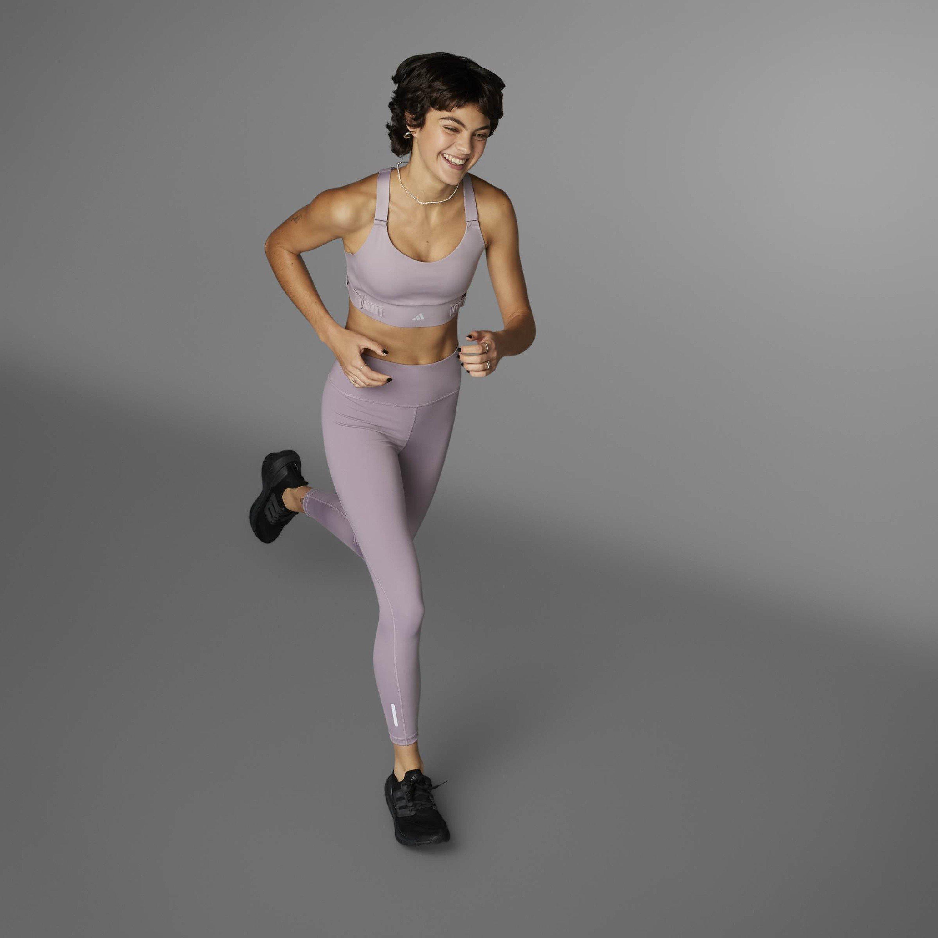 Lila - adidas - Ultimate 7/8 Performance Running Tights - 12