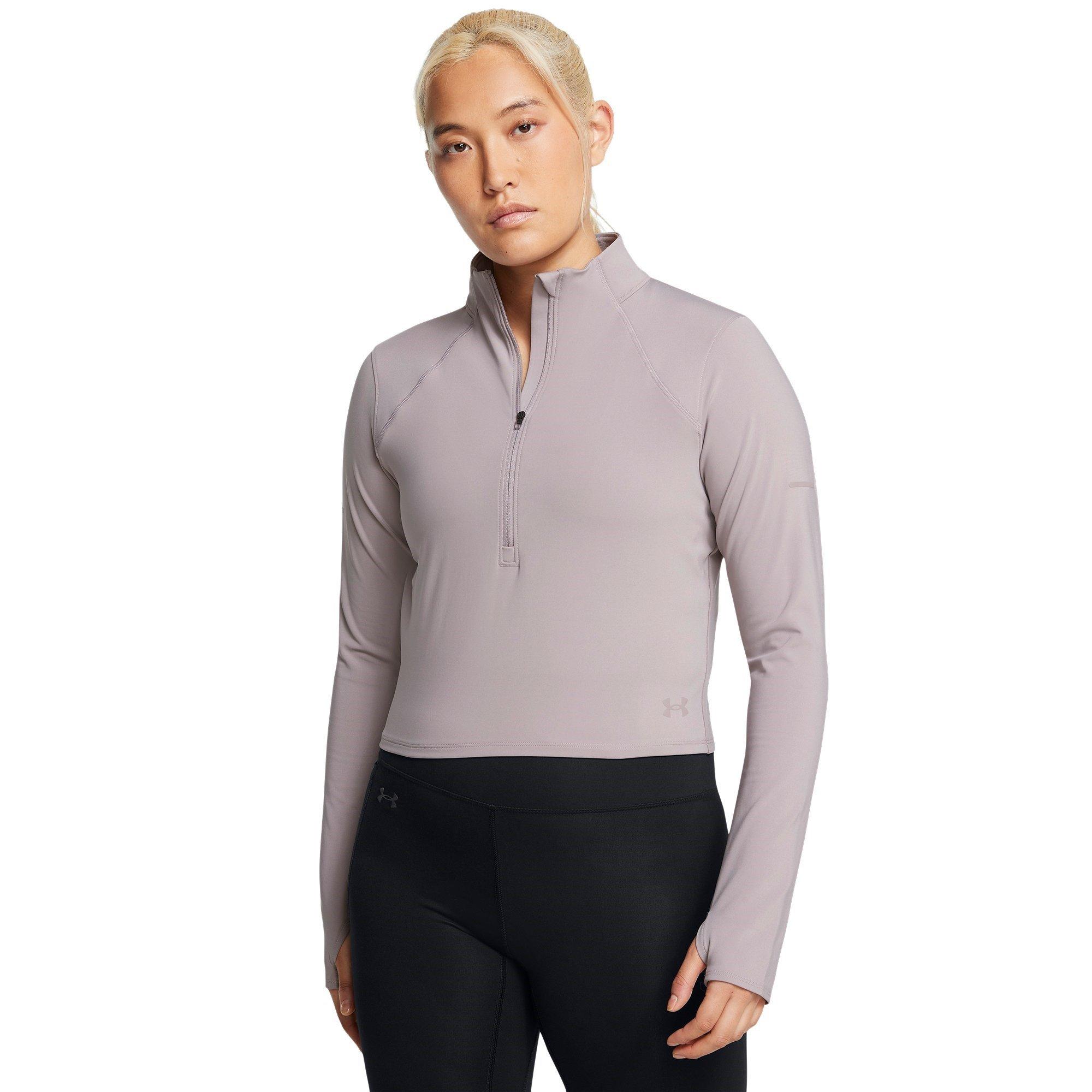 Sivo - Under Armour - Launch Elite Half-Zip Long-Sleeve Performance Top - 2