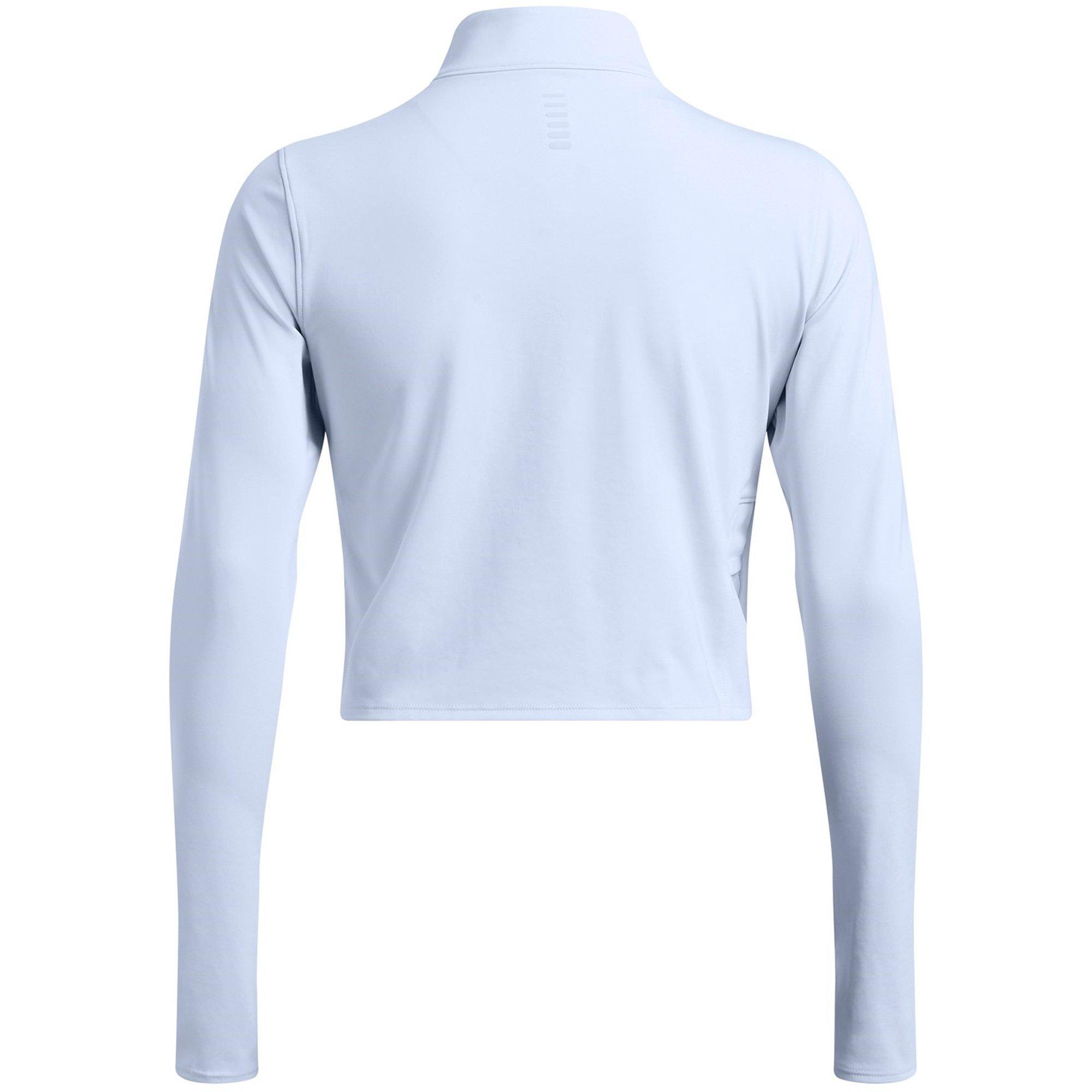 Blue - Under Armour - Women's Launch Elite Half-Zip Long-Sleeve Performance Top - 4