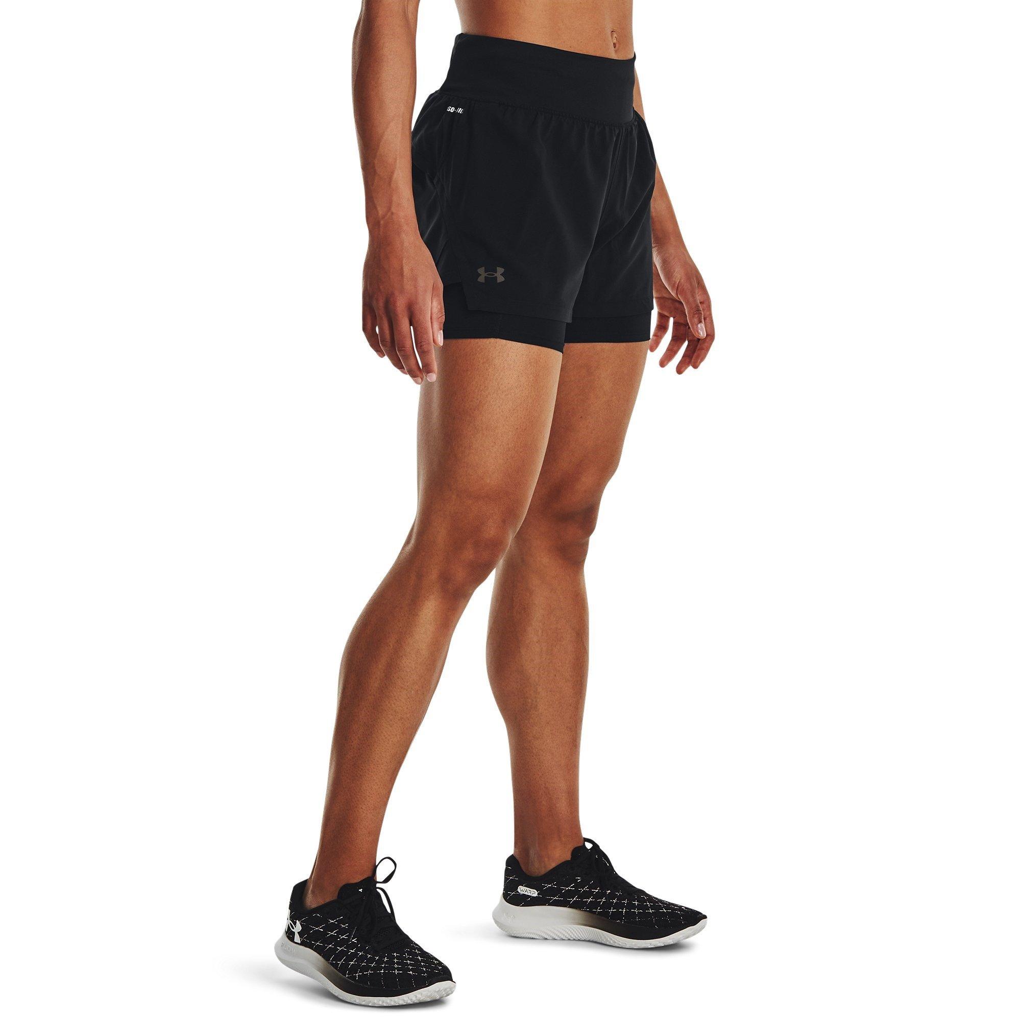 Black - Under Armour - Run Stamina 2-in-1 Shorts - 2