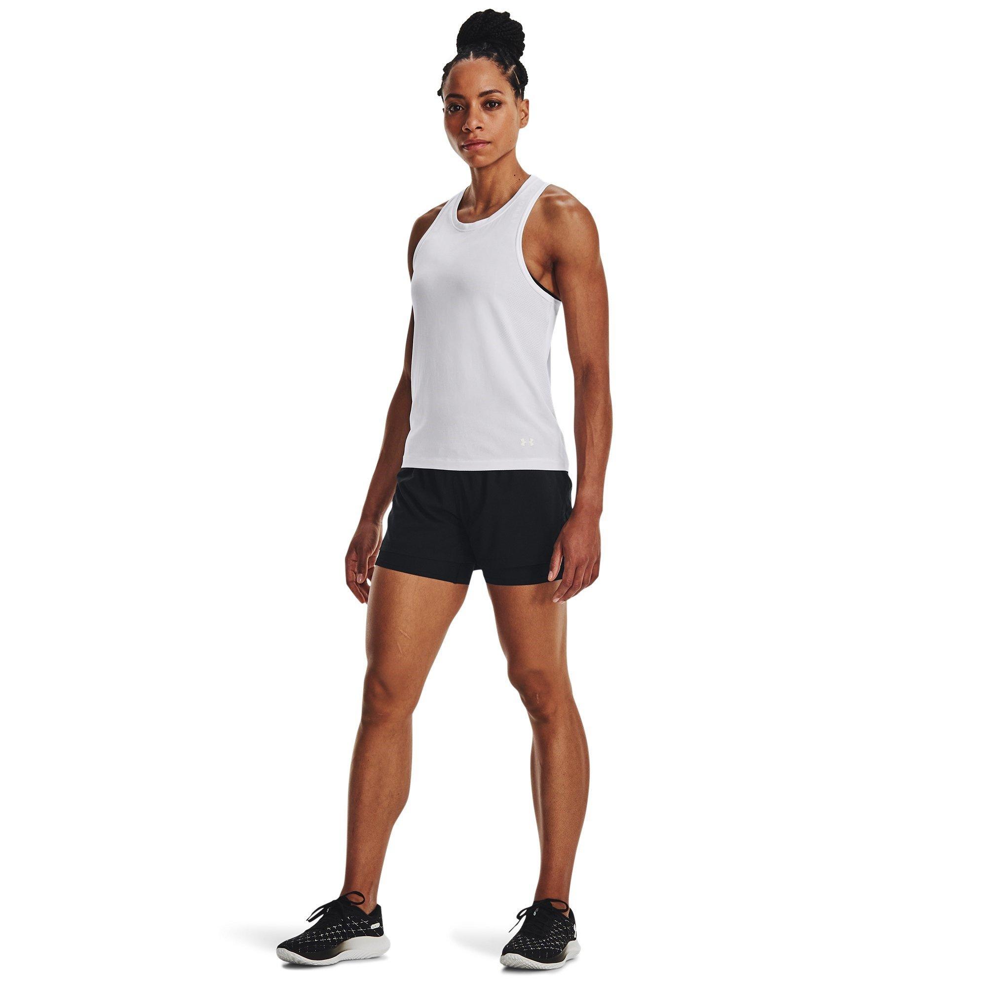 Black - Under Armour - Run Stamina 2-in-1 Shorts - 4