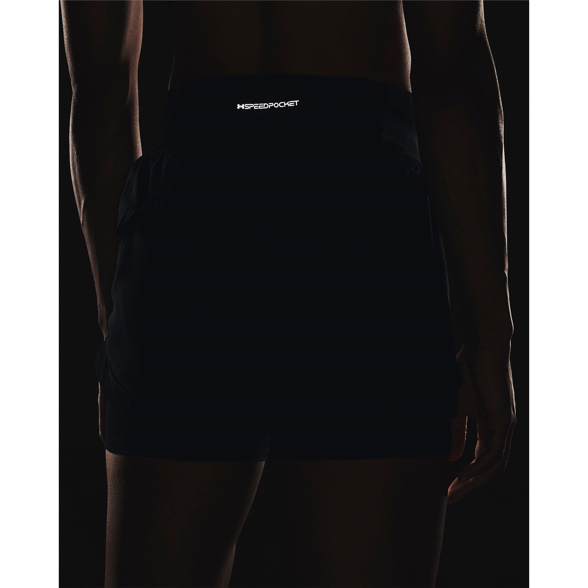 Black - Under Armour - Run Stamina 2-in-1 Shorts - 7