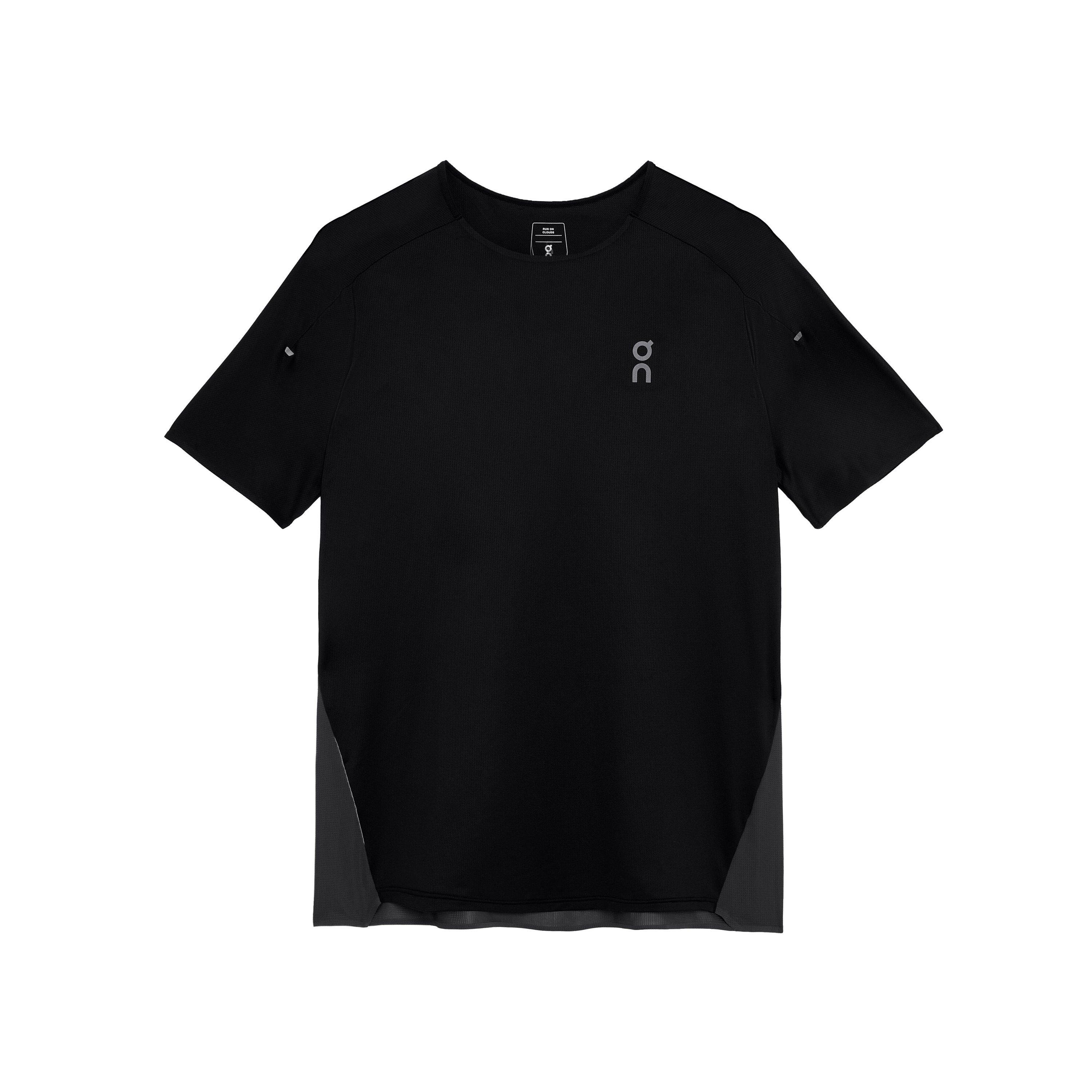 Black/Eclipse - On - Men's Short Sleeve Performance Running Top