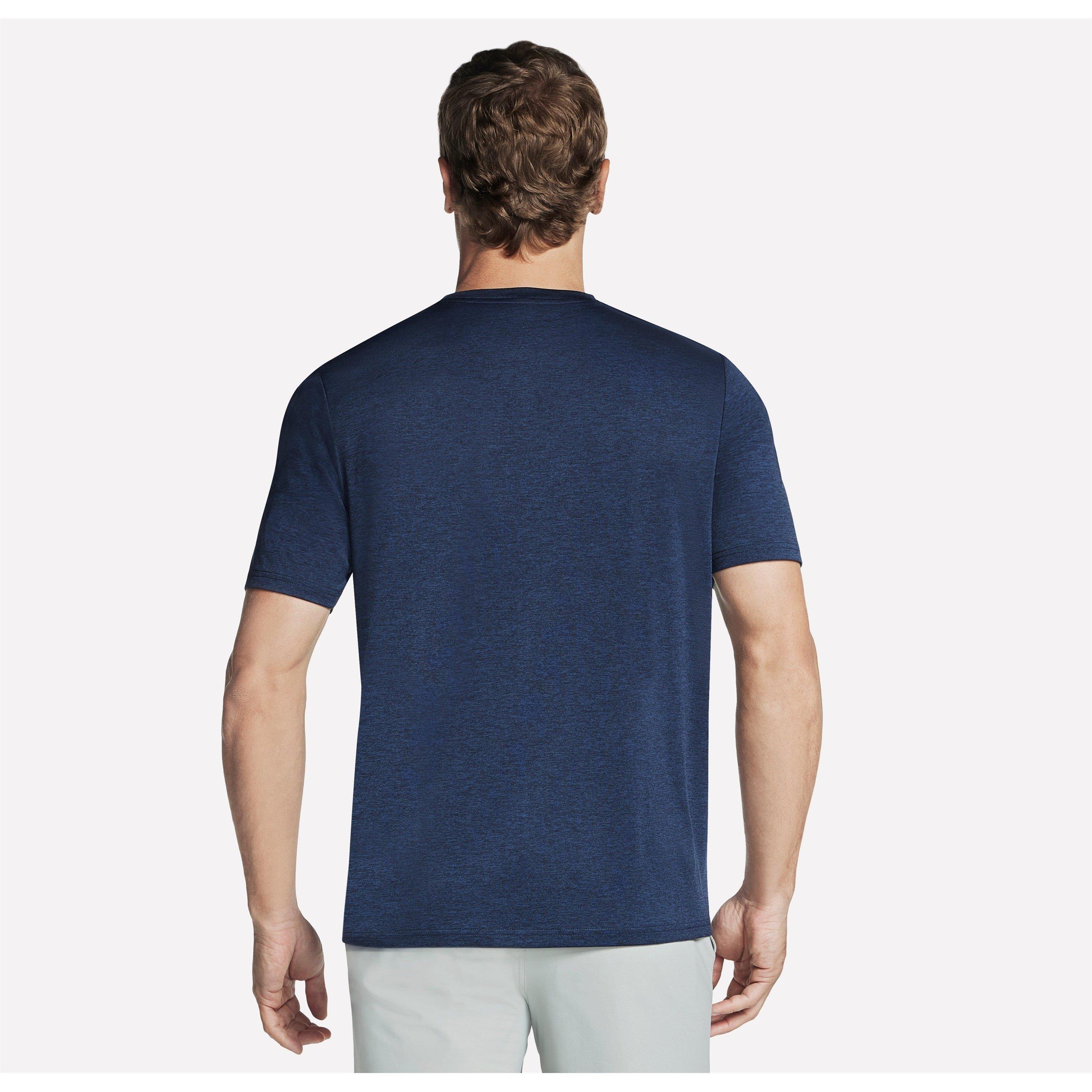 Azul marino - Skechers - Performance Charge Tee Running Top Mens - 2