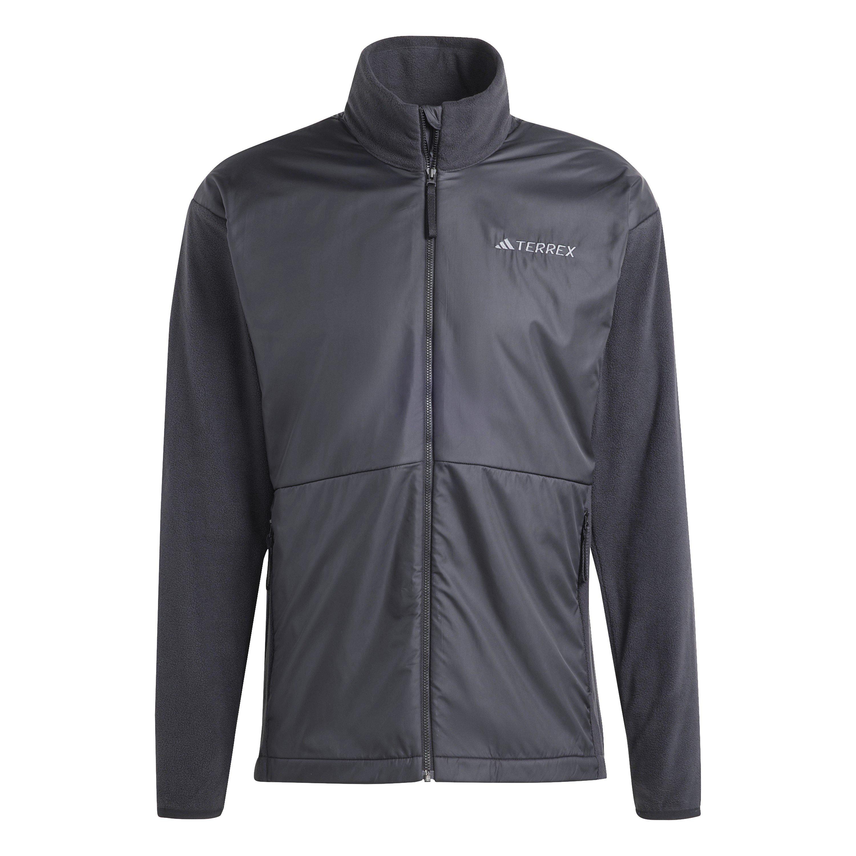 Adidas Men's Mountain Windfall Performance Running Jacket - Black - XS