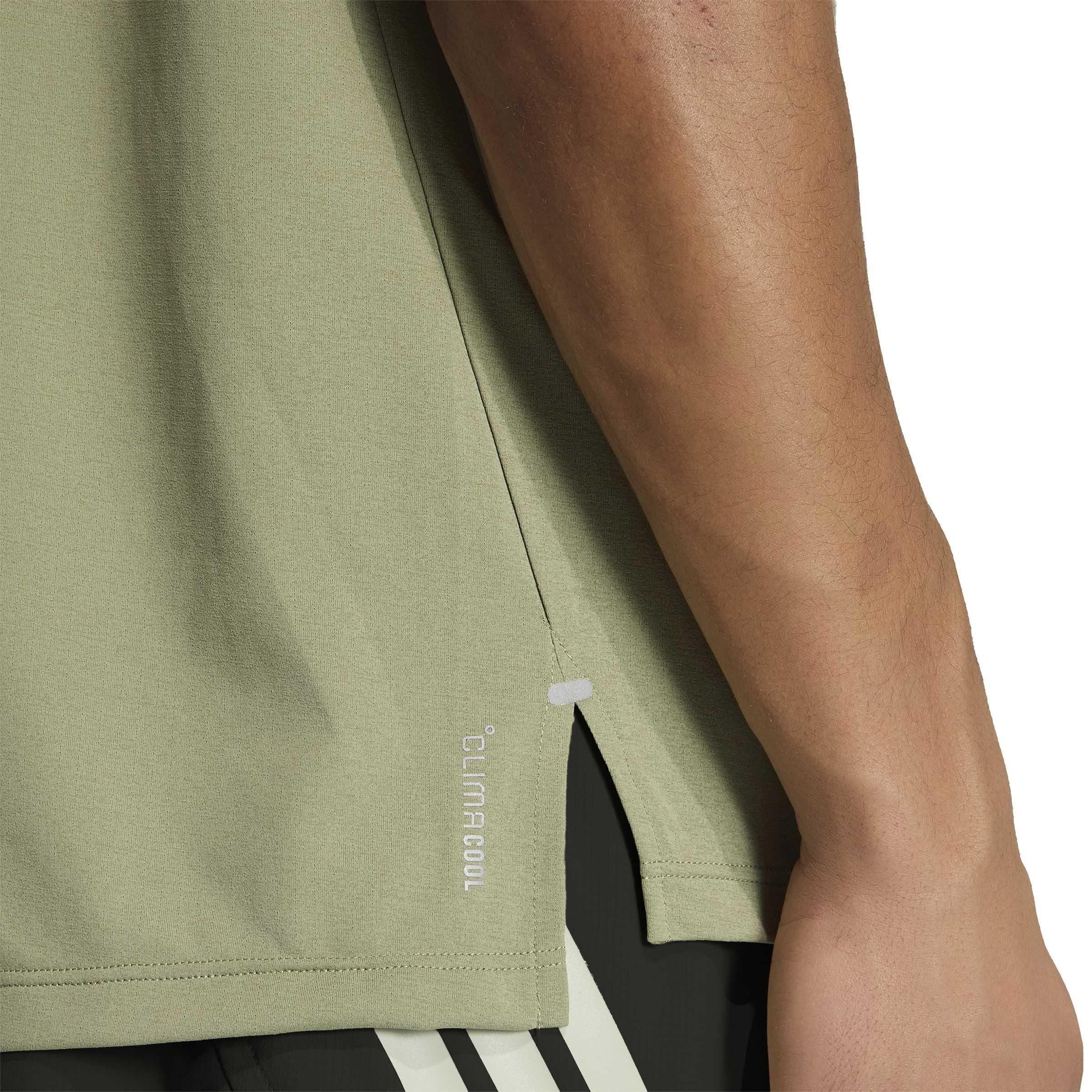 Tent Green - adidas - Men's Performance Running Vest - 5