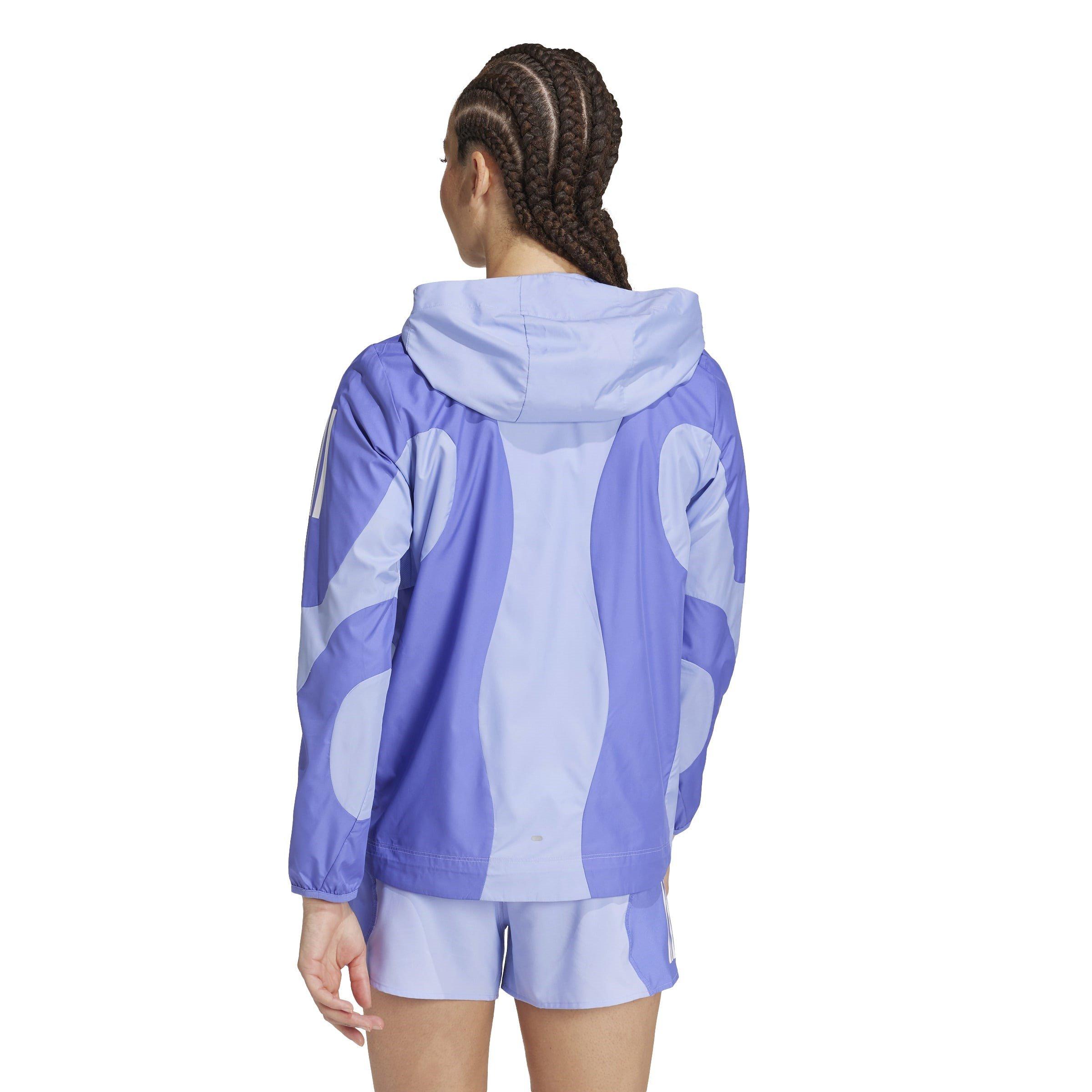 Scintilla blu - adidas - Performance Running Jacket - 3
