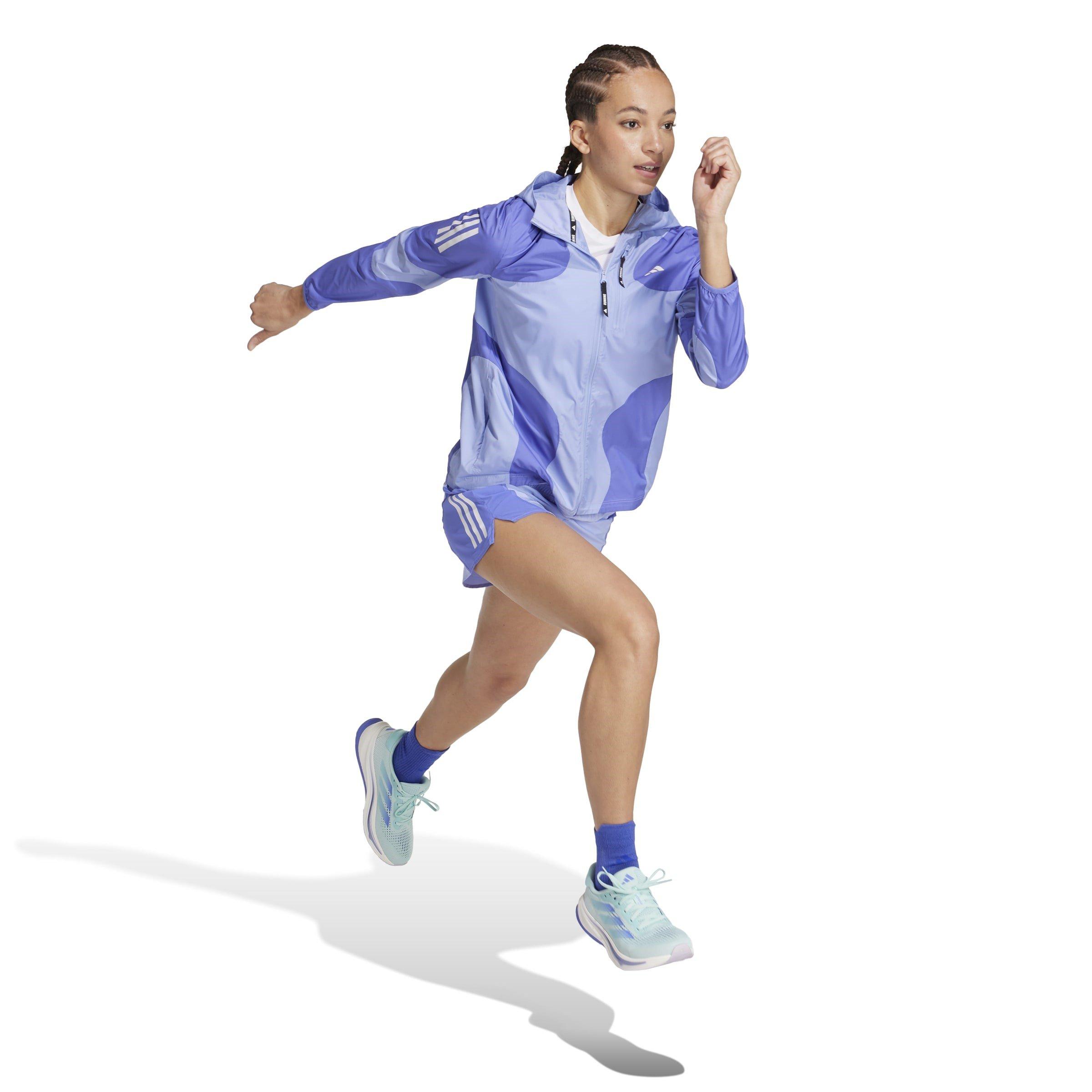 Scintilla blu - adidas - Performance Running Jacket - 4