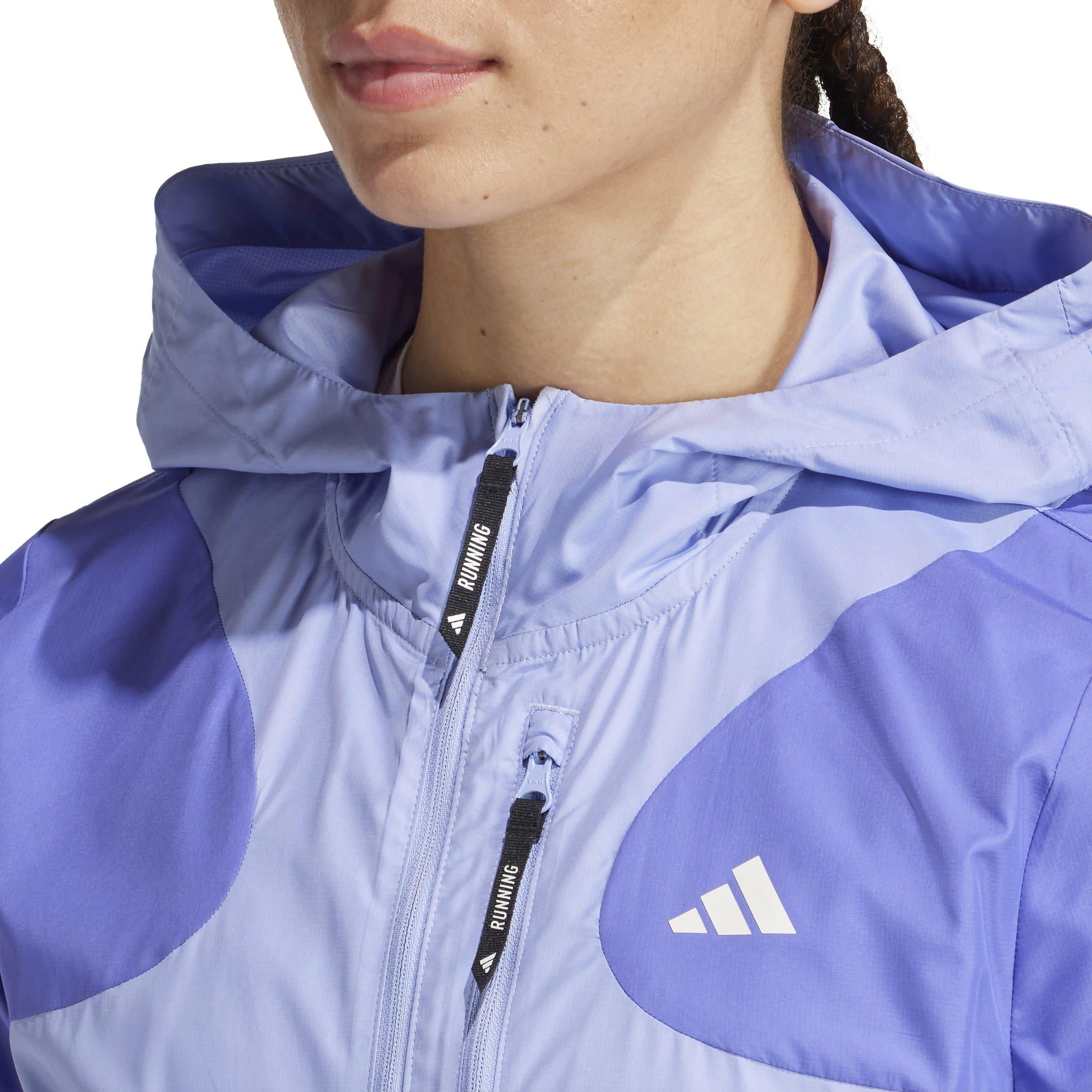 Scintilla blu - adidas - Performance Running Jacket - 6