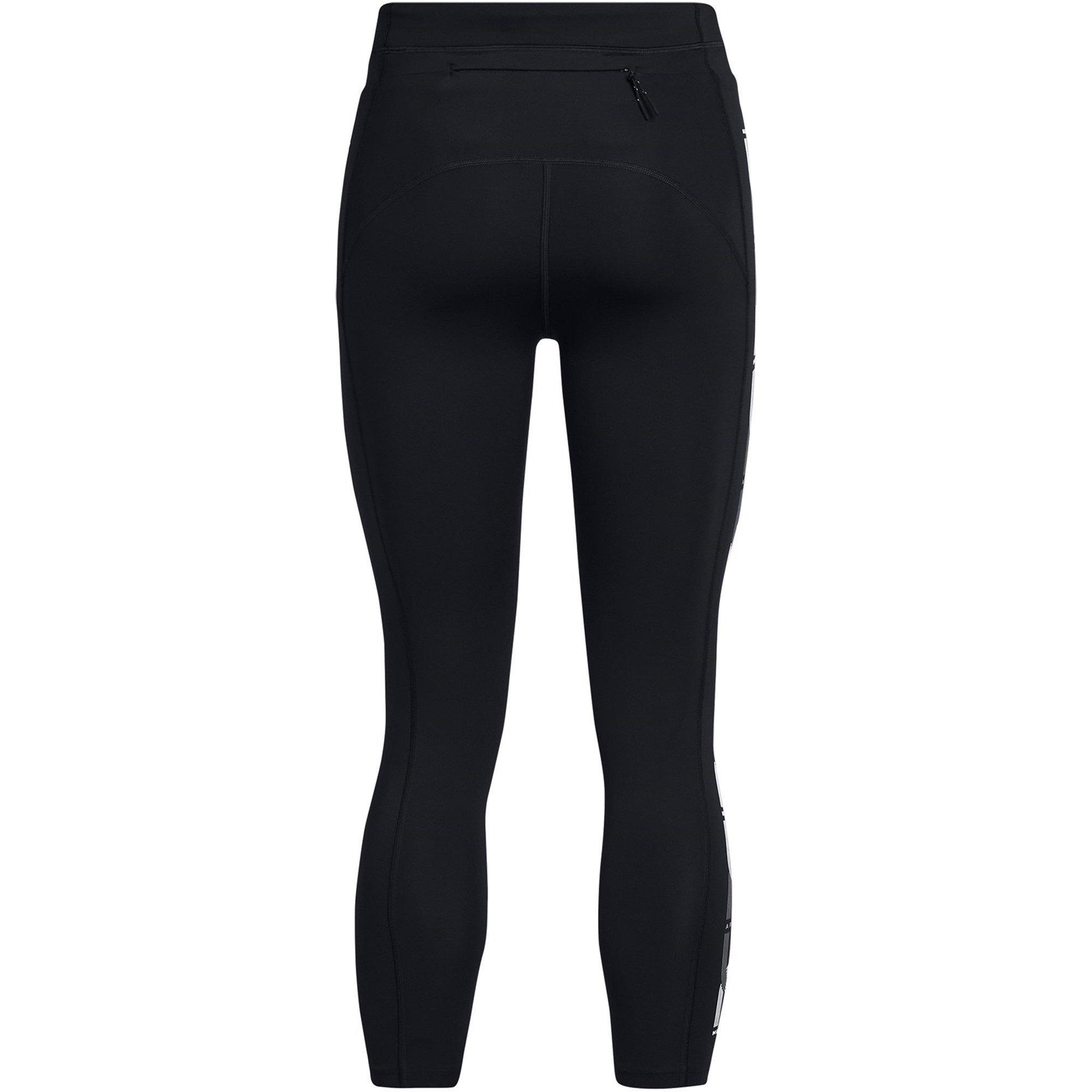 Black - Under Armour - Performance Running Tights - 7