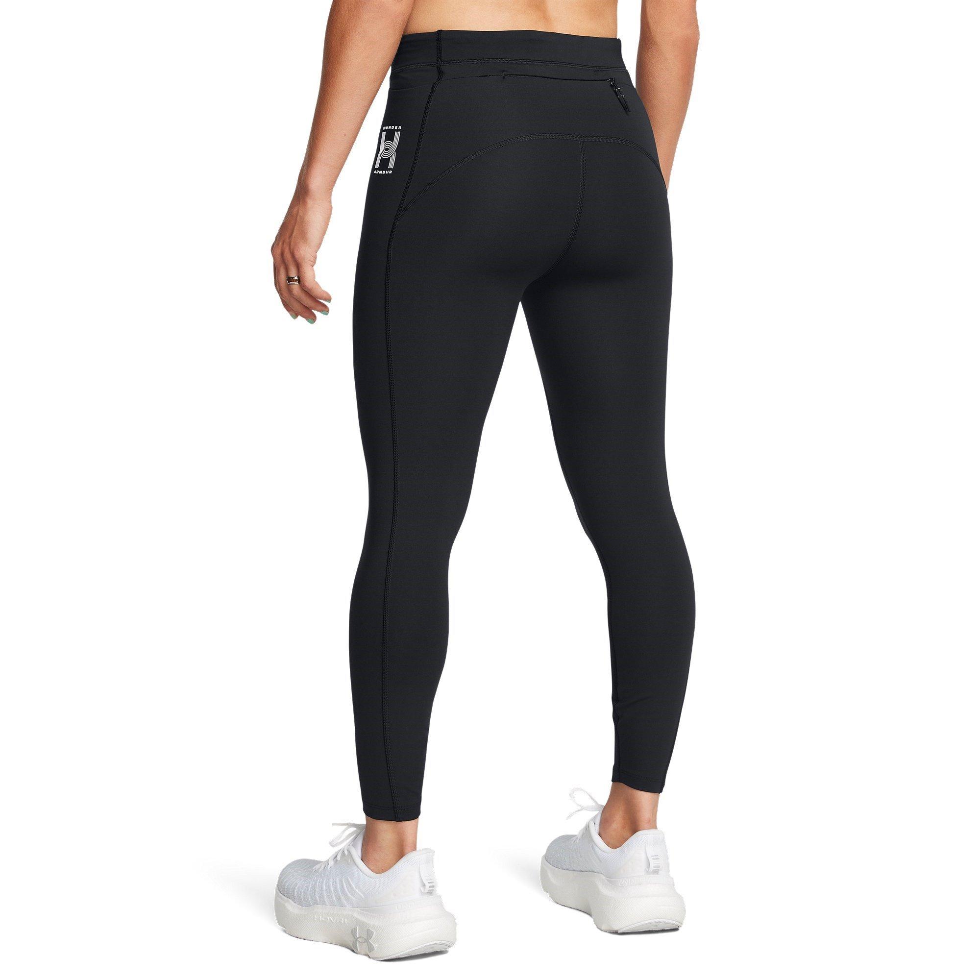 Black - Under Armour - Performance Running Tights - 3