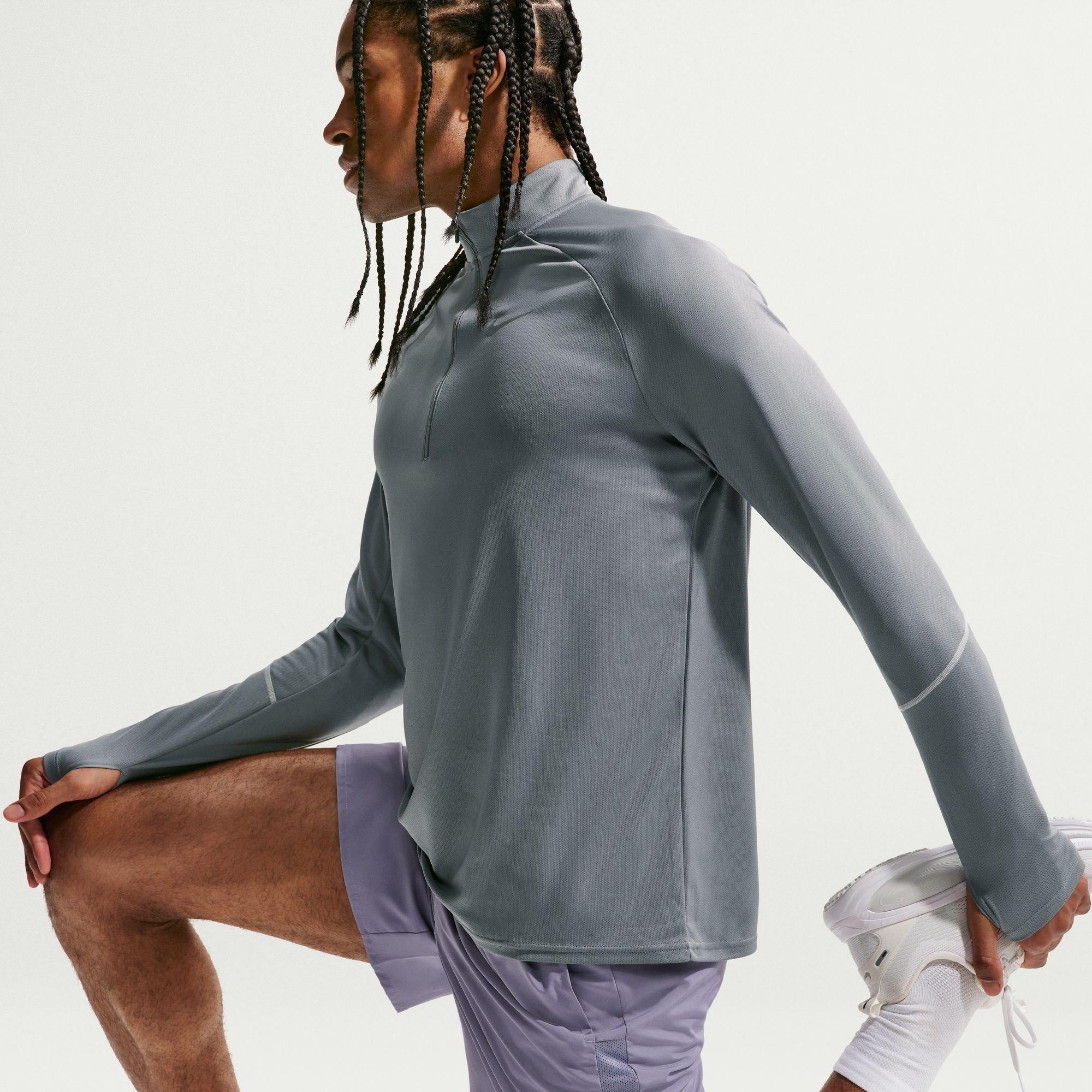 Smoke Grey - Nike - Men's Long Sleeve Performance Running Top - 3