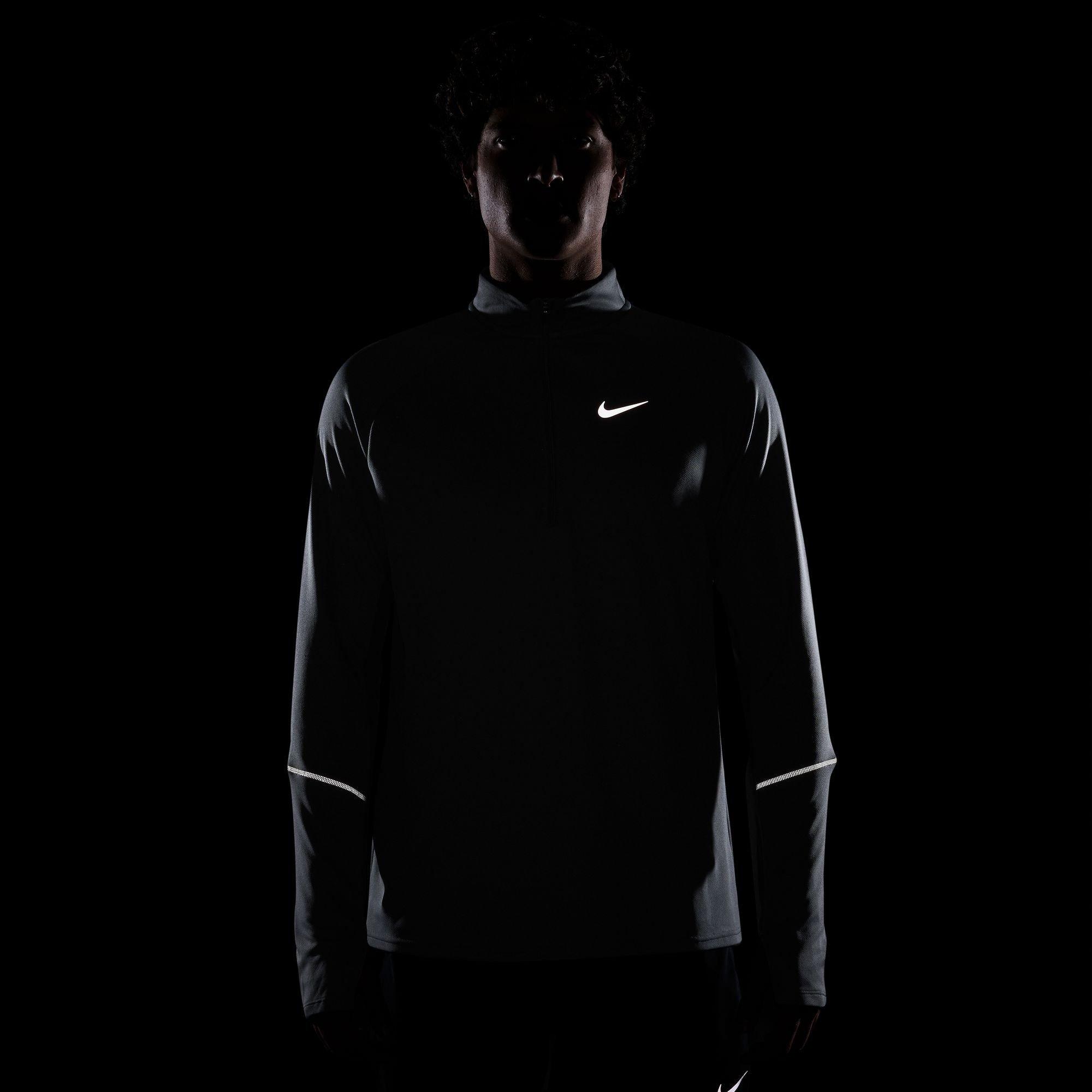Smoke Grey - Nike - Men's Long Sleeve Performance Running Top - 4