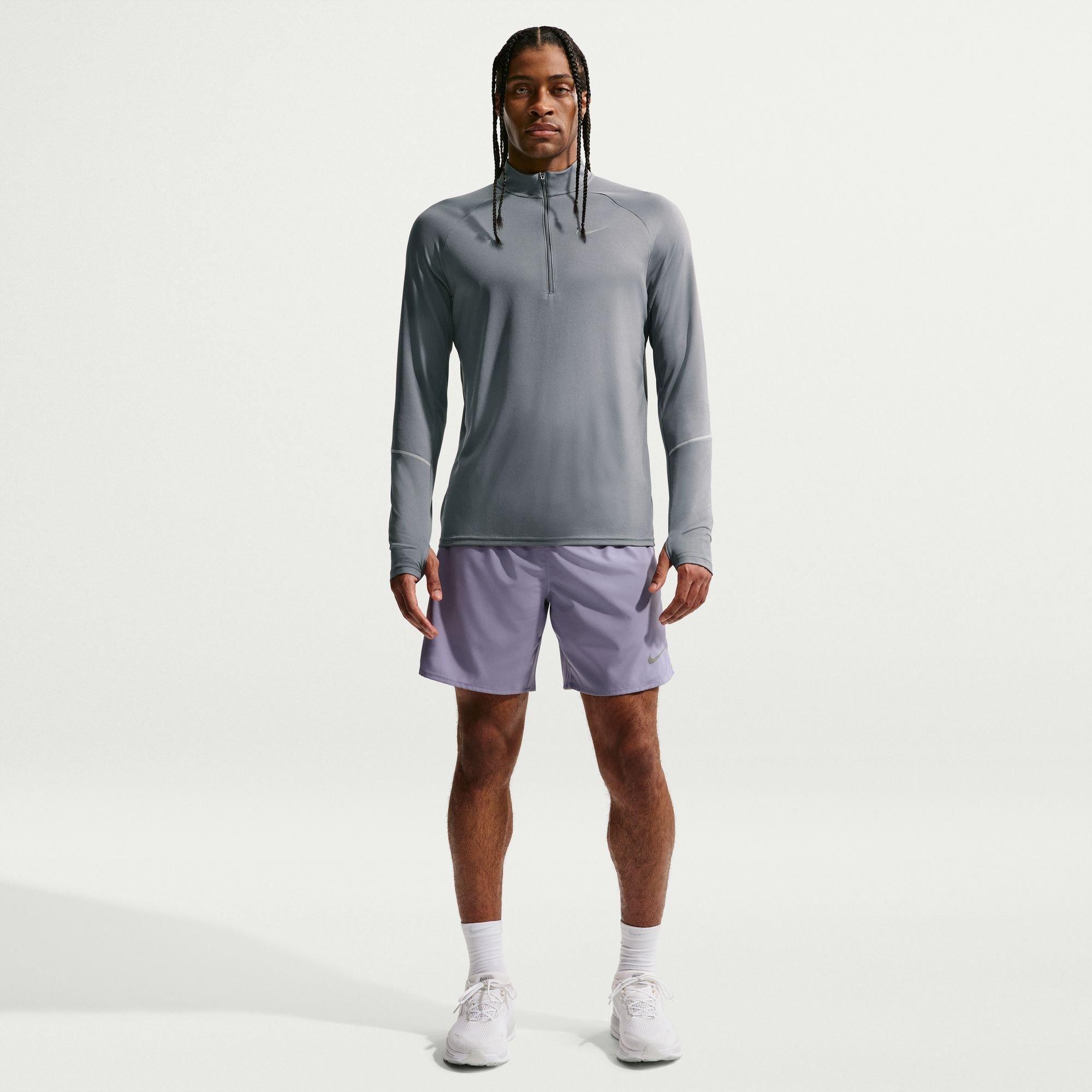 Smoke Grey - Nike - Men's Long Sleeve Performance Running Top - 6
