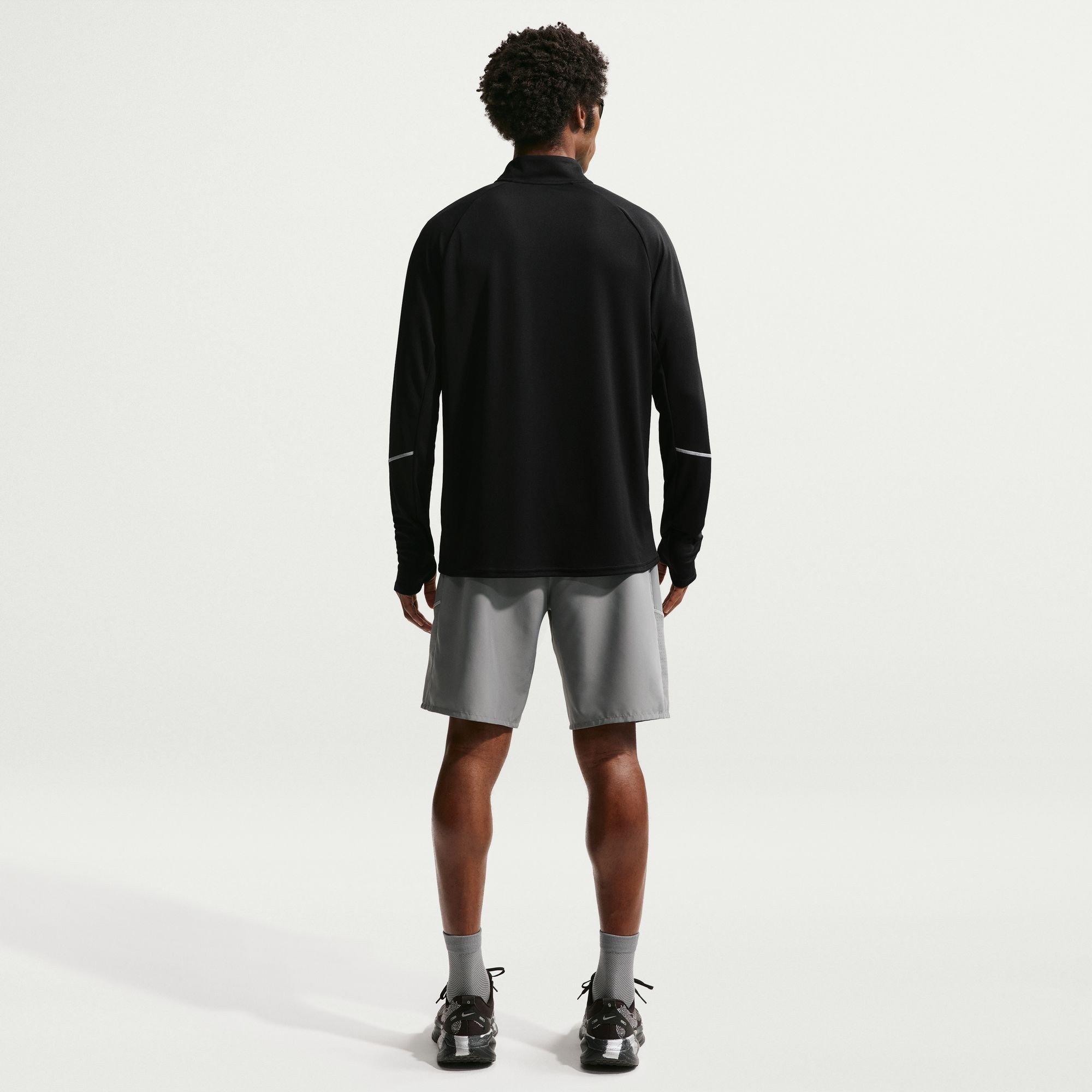 Zwart - Nike - Men's Long Sleeve Performance Running Top - 5
