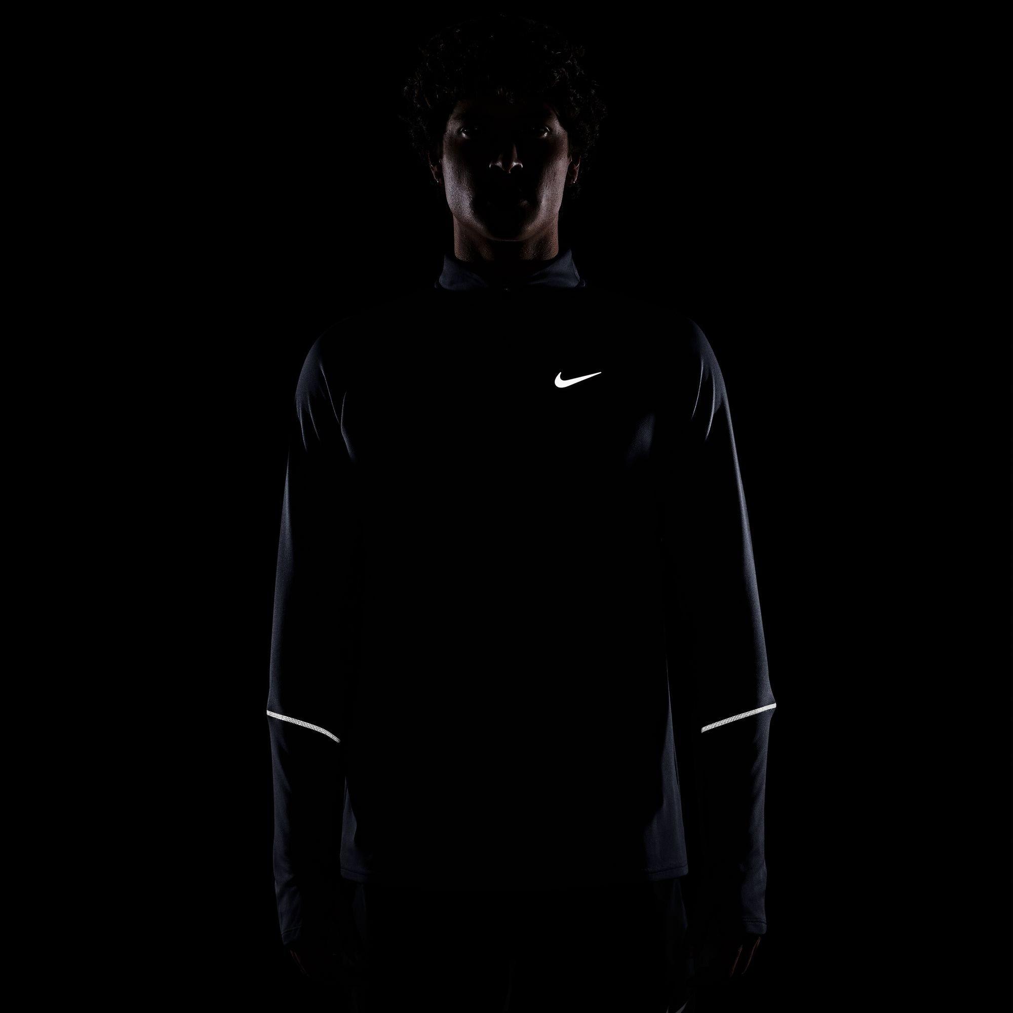 Nike MILER Dri FIT 1/2 Zip Running Top Running T Shirt Men's — foto 3
