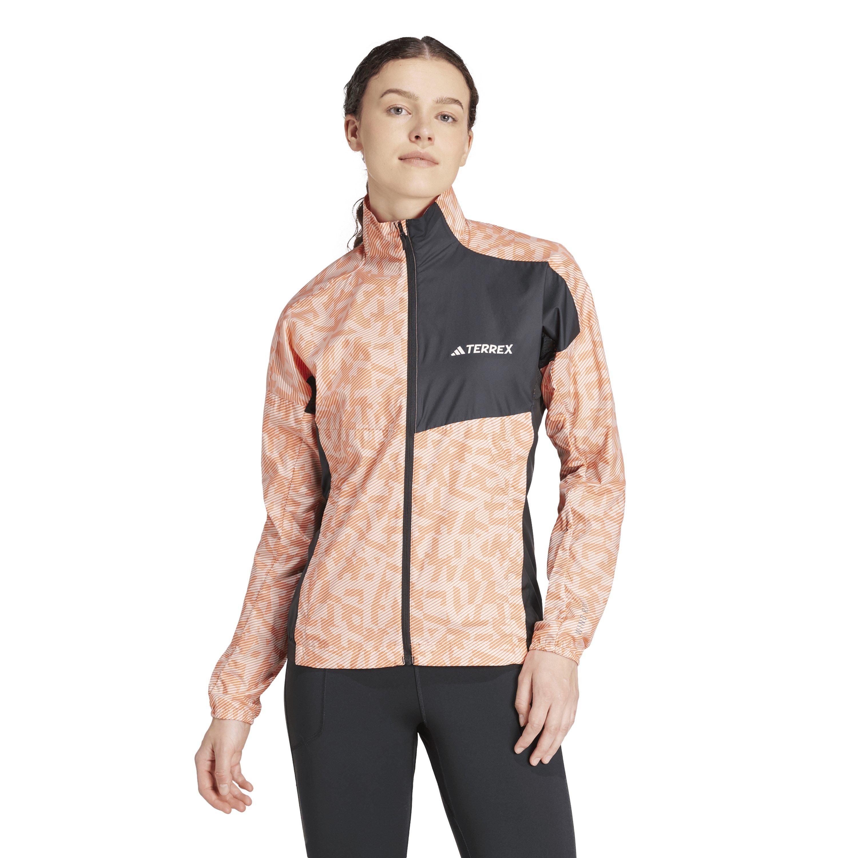 Blanc - adidas - Trail Wind Performance Running Jacket - 2