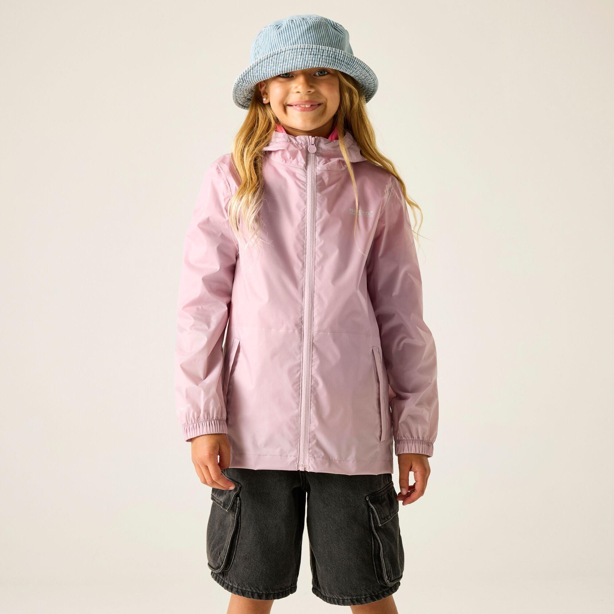 Regatta  Kids Kids Pack It Iii Waterproof Jacket - Powderlilac - 13 Years
