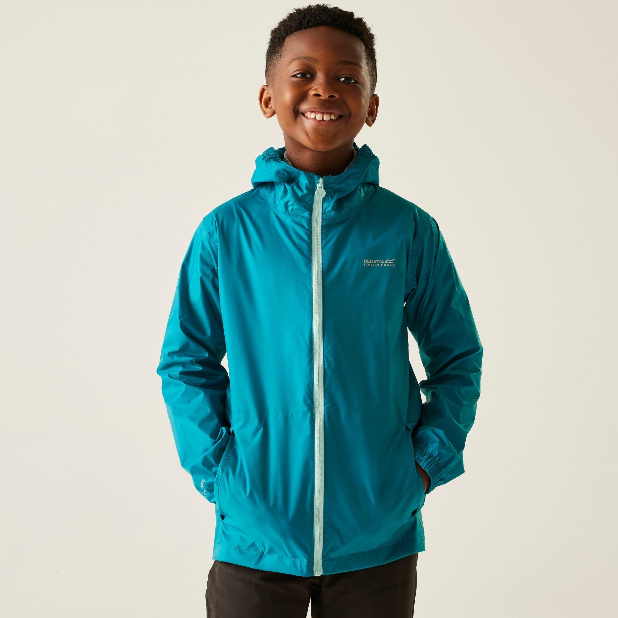 Regatta  Kids Kids Pack It Iii Waterproof Jacket - Exotic Plume(Ic - 3-4yrs