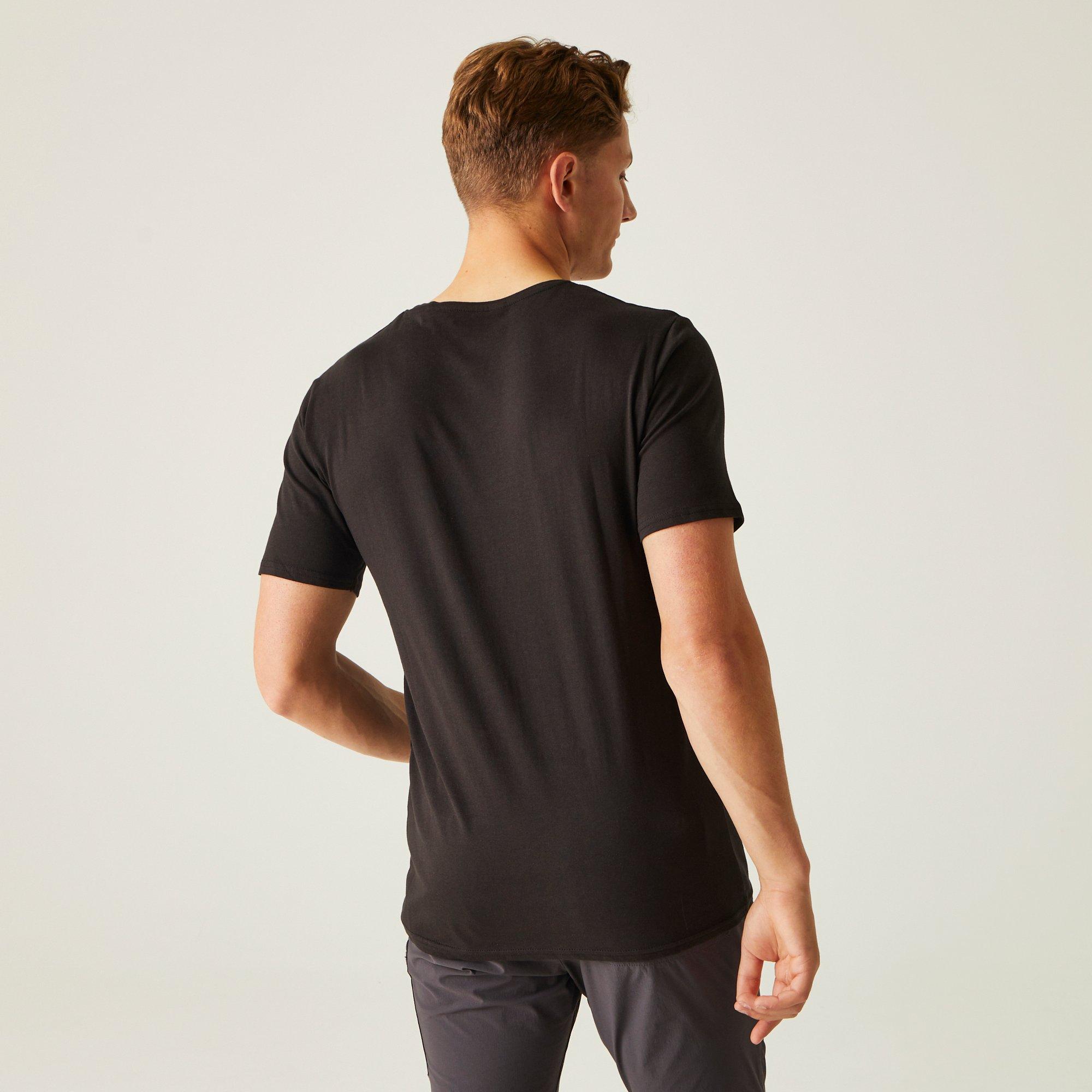 Black - Regatta - Tait Coolweave T-Shirt - 2