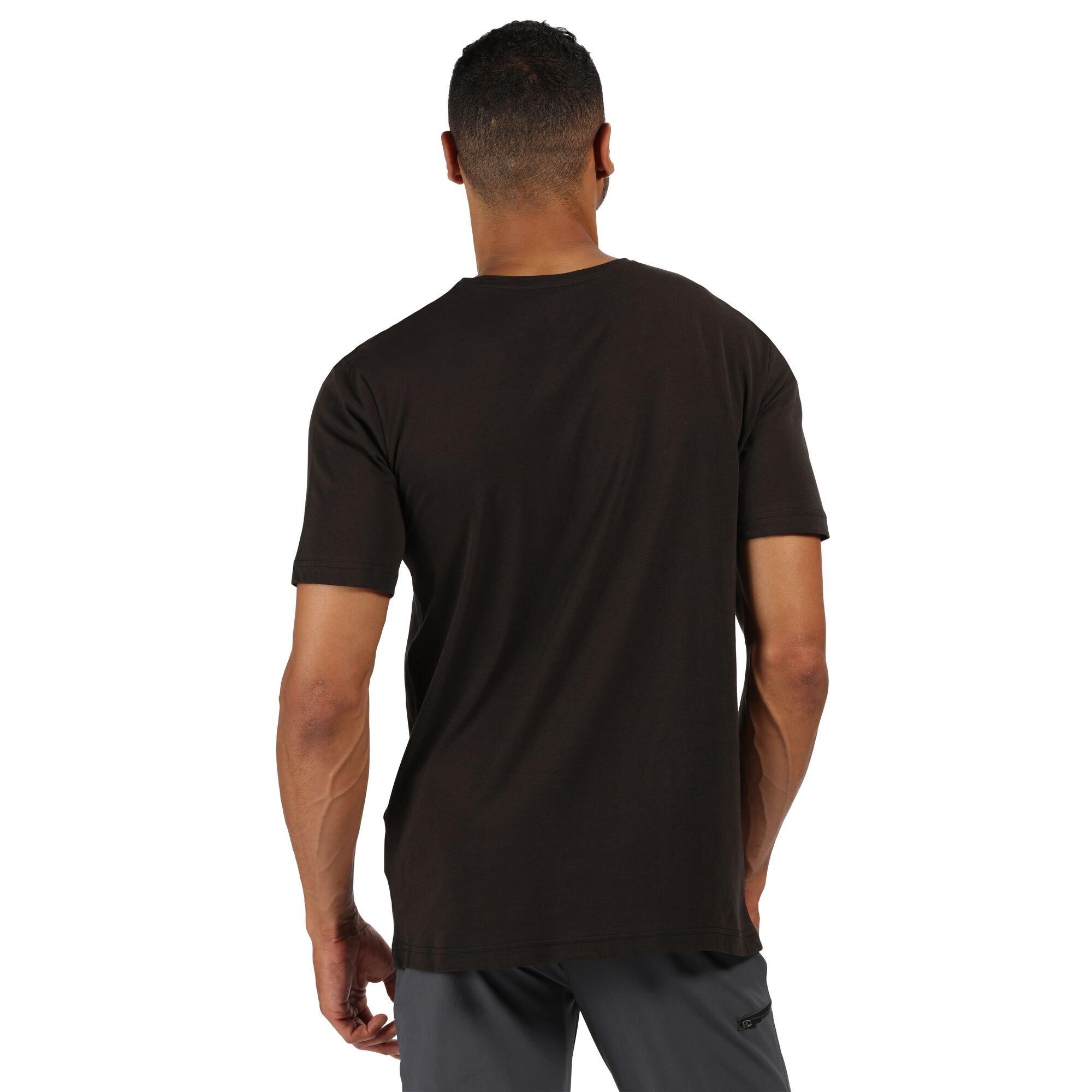 Black - Regatta - Tait Coolweave T-Shirt - 12