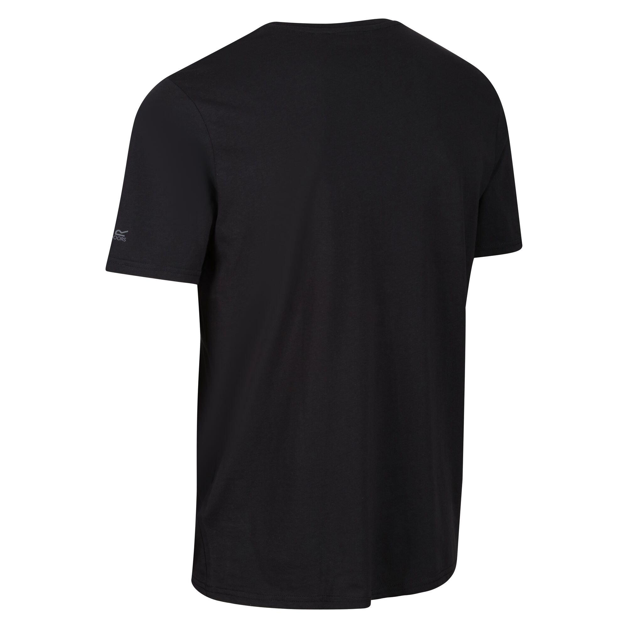 Black - Regatta - Tait Coolweave T-Shirt - 16