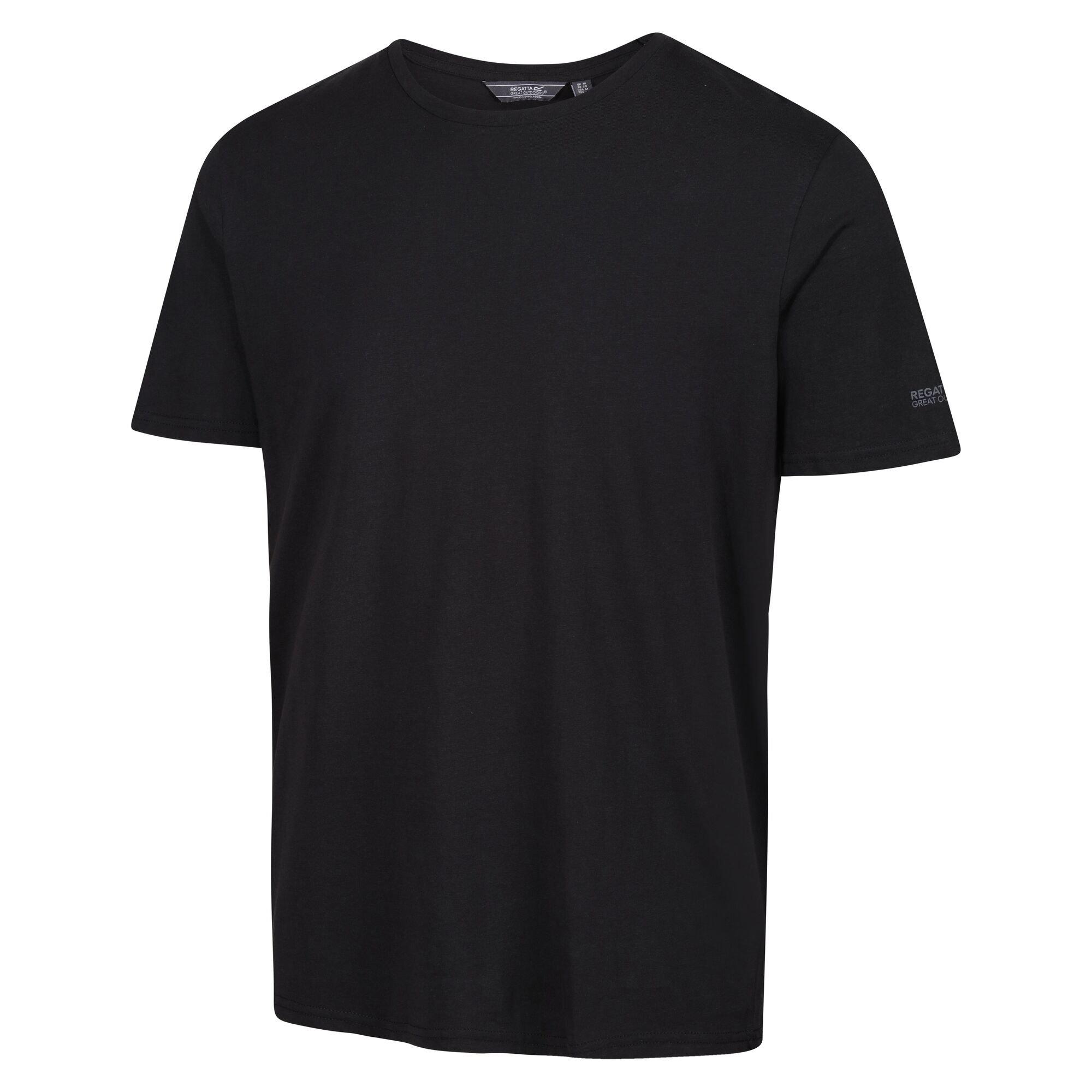 Black - Regatta - Tait Coolweave T-Shirt - 7